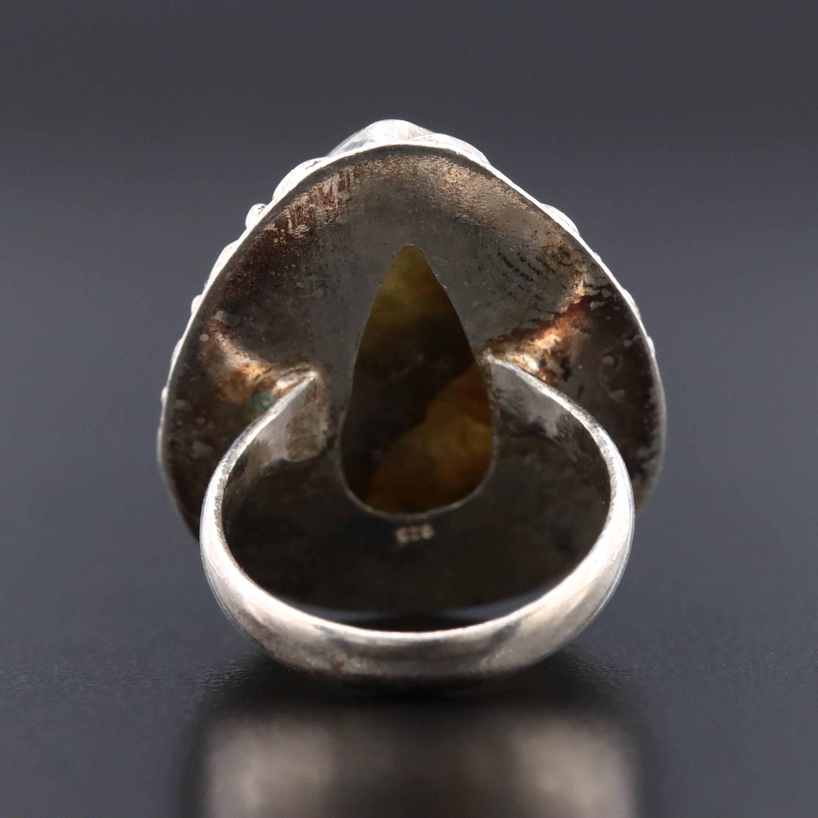 Sterling Labradorite Ring