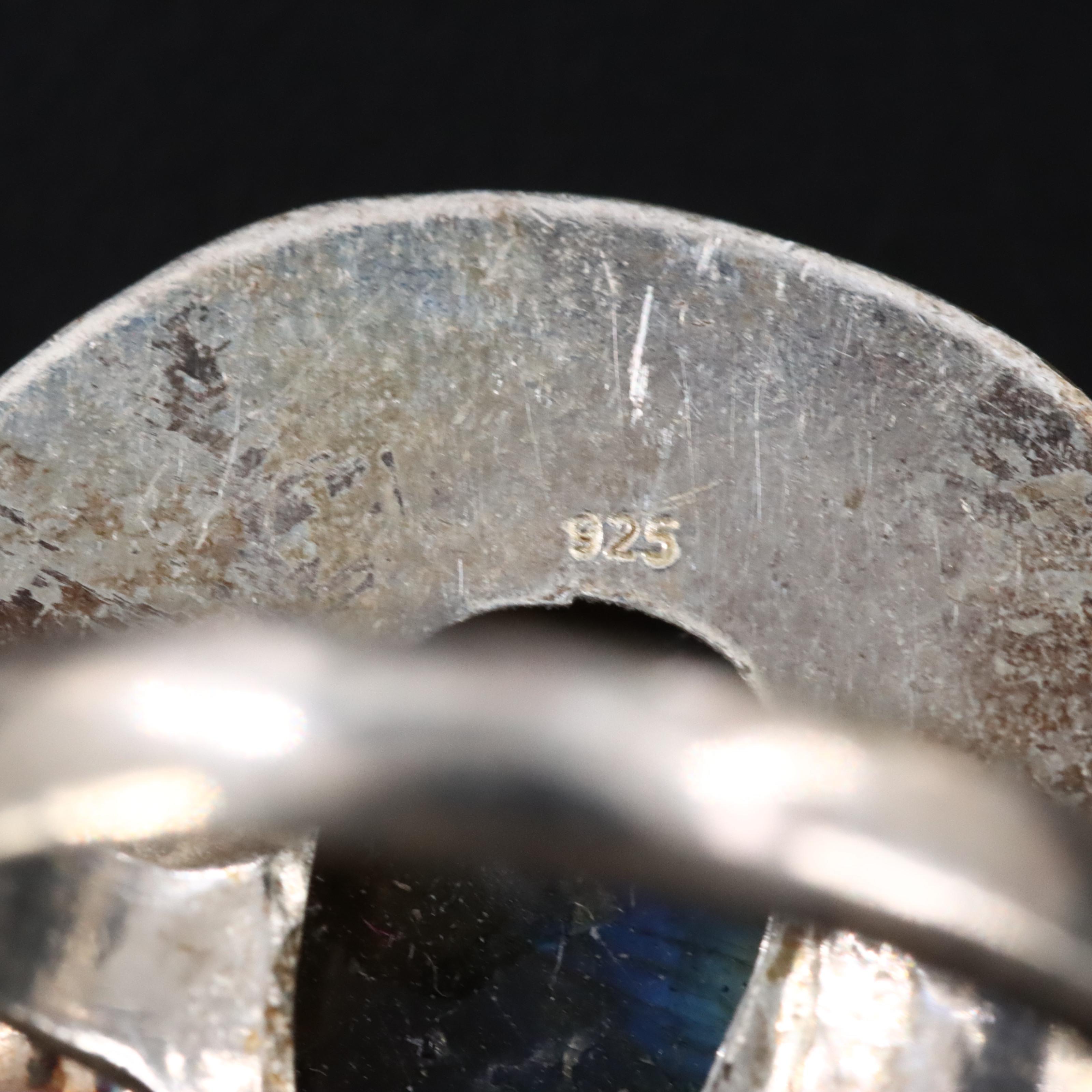 Sterling Labradorite Ring