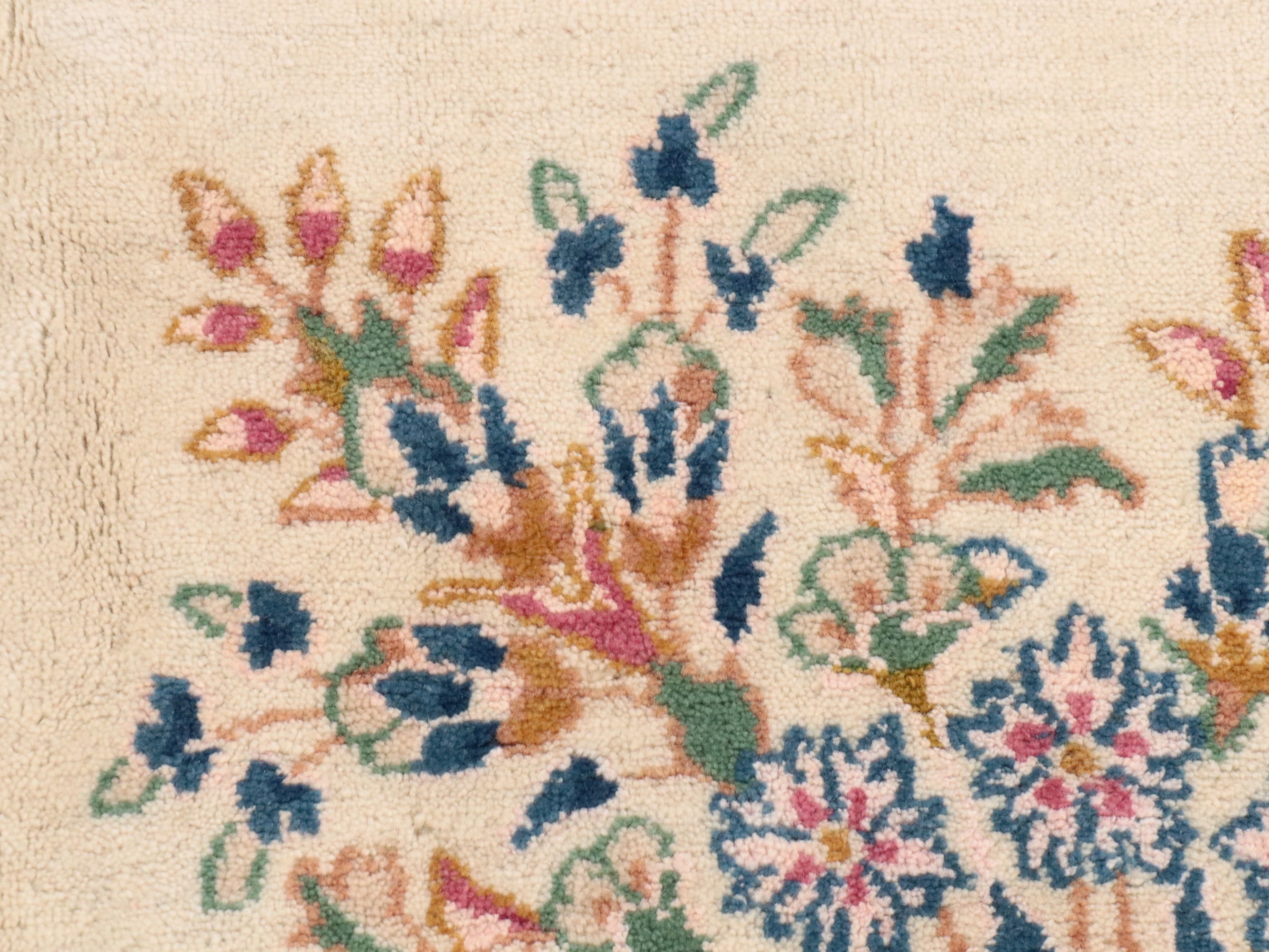 11'5 x 17'6 Hand-Knotted Persian Kerman Room Sized Rug