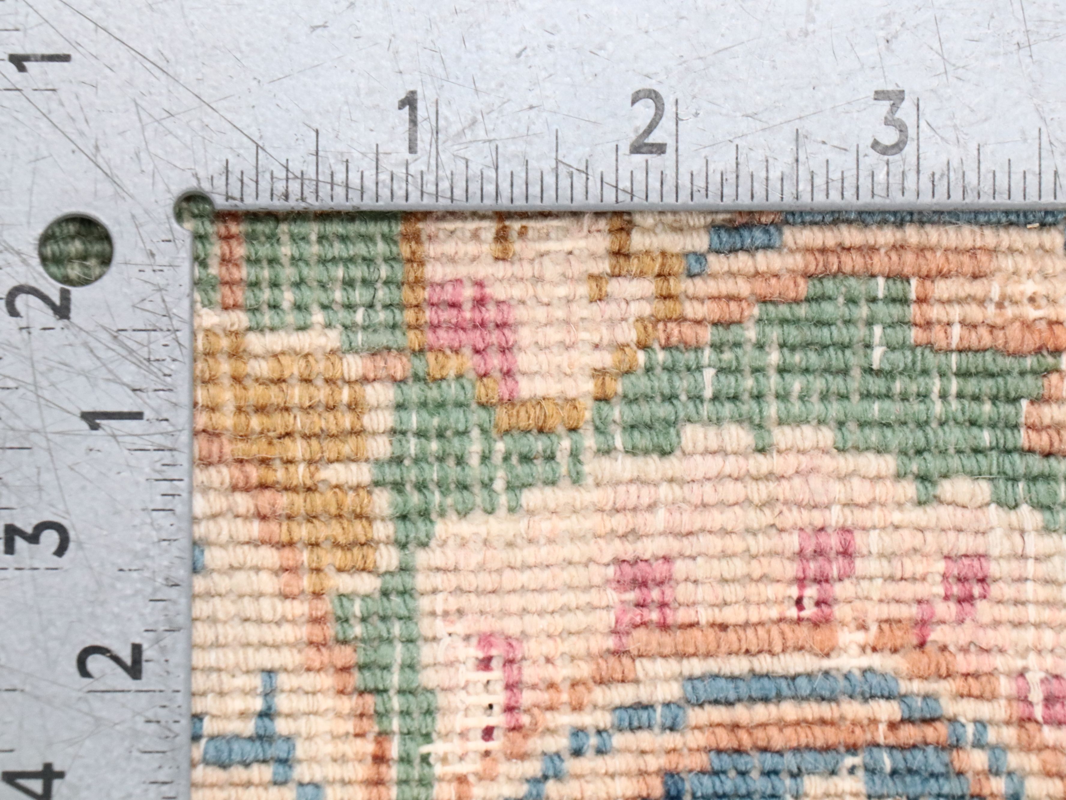 11'5 x 17'6 Hand-Knotted Persian Kerman Room Sized Rug