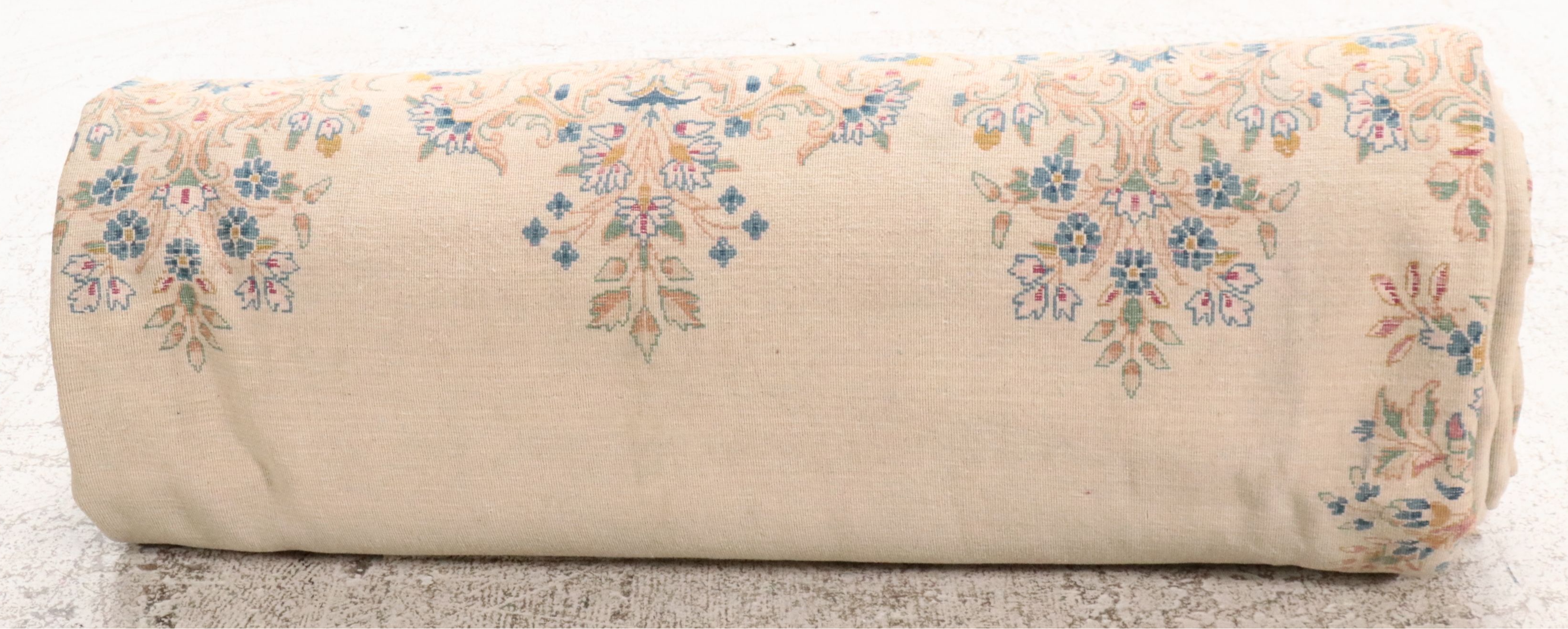 11'5 x 17'6 Hand-Knotted Persian Kerman Room Sized Rug