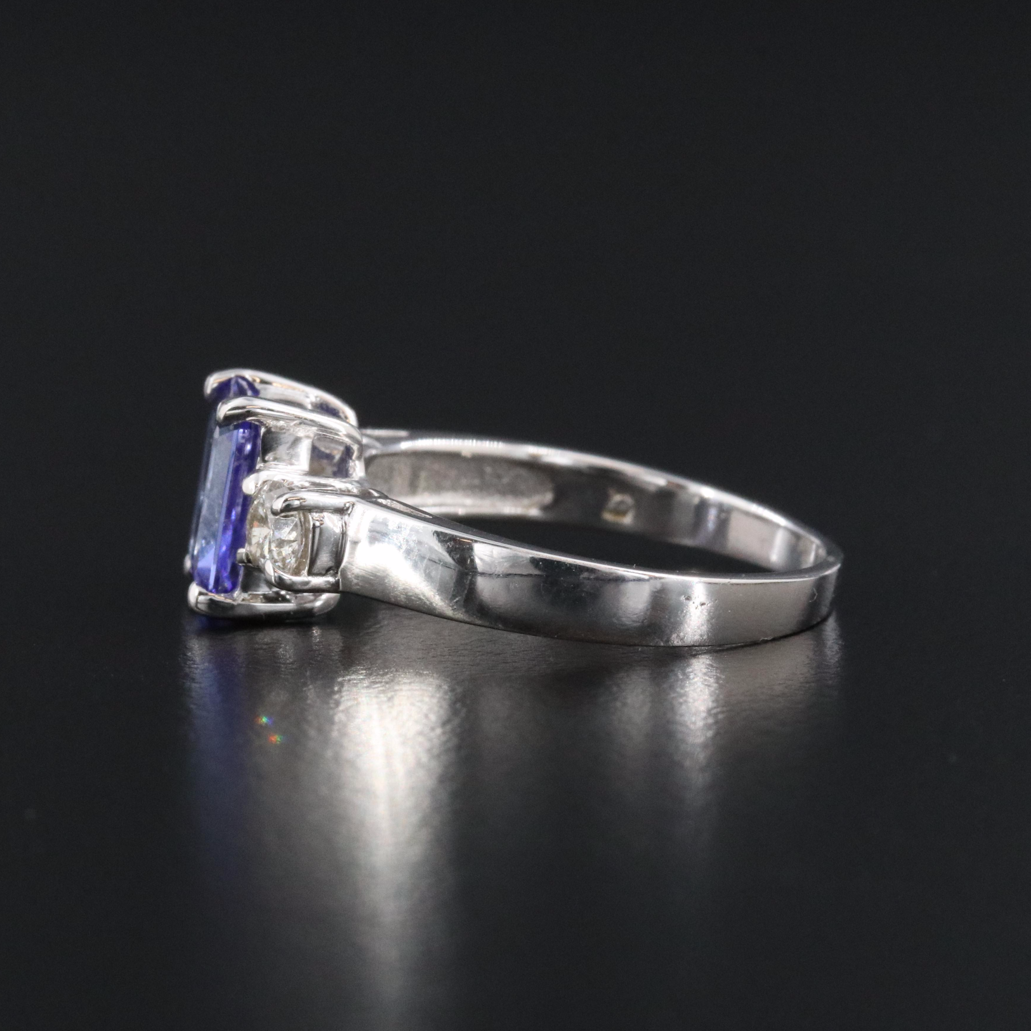14K Tanzanite and Diamond Ring
