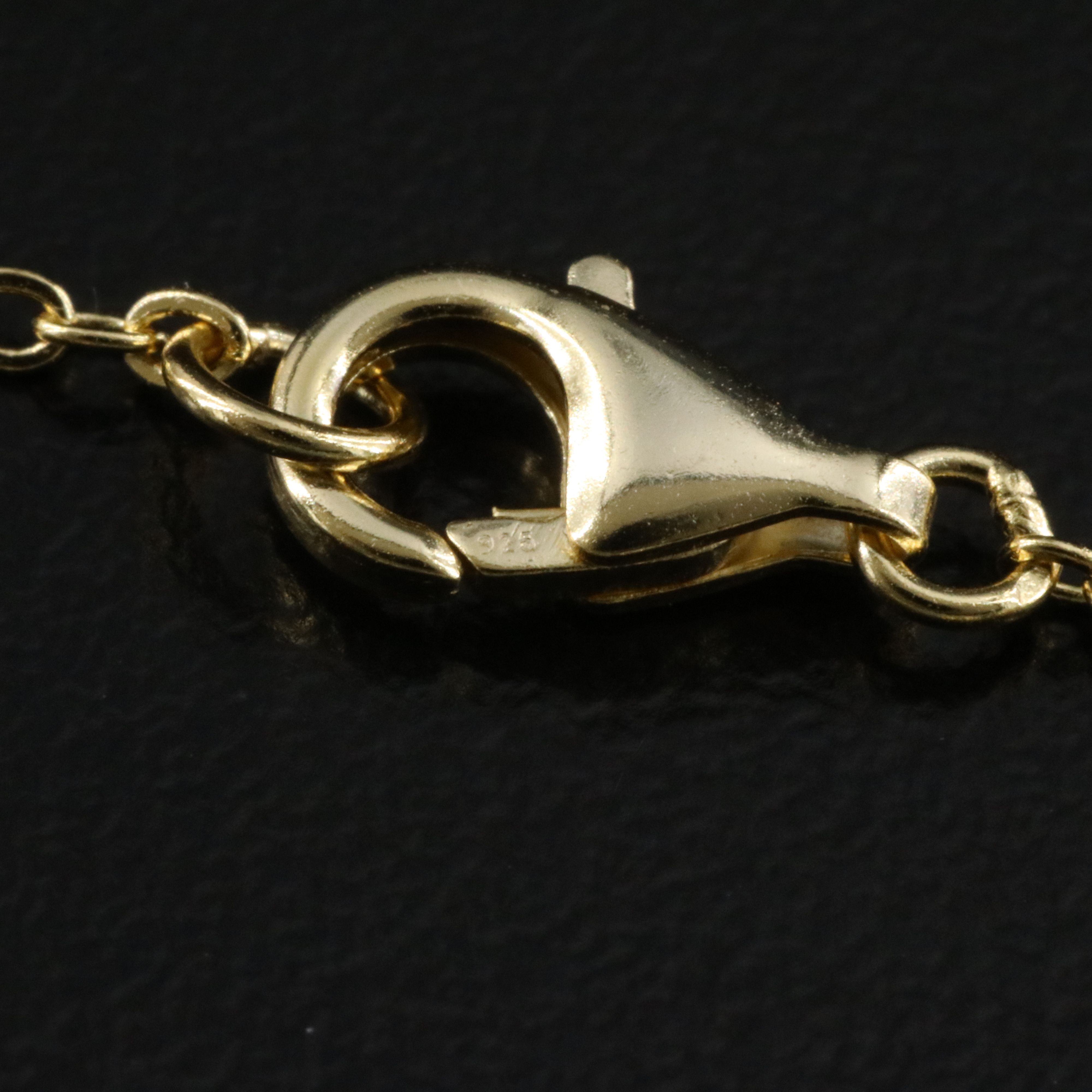 Sterling Mother-of-Pearl Quatrefoil Station Bracelet