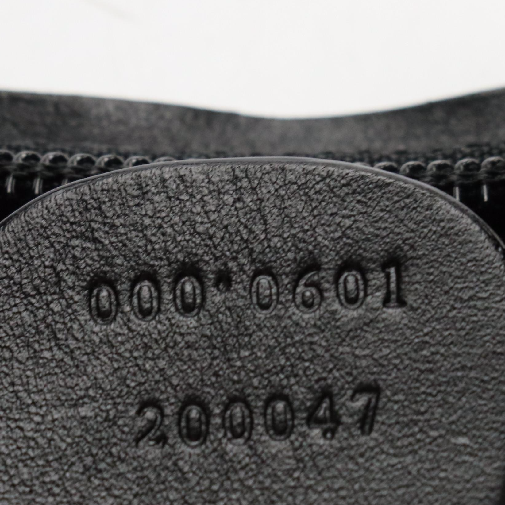 Gucci Mini Black Nylon Handbag with Leather  Trim