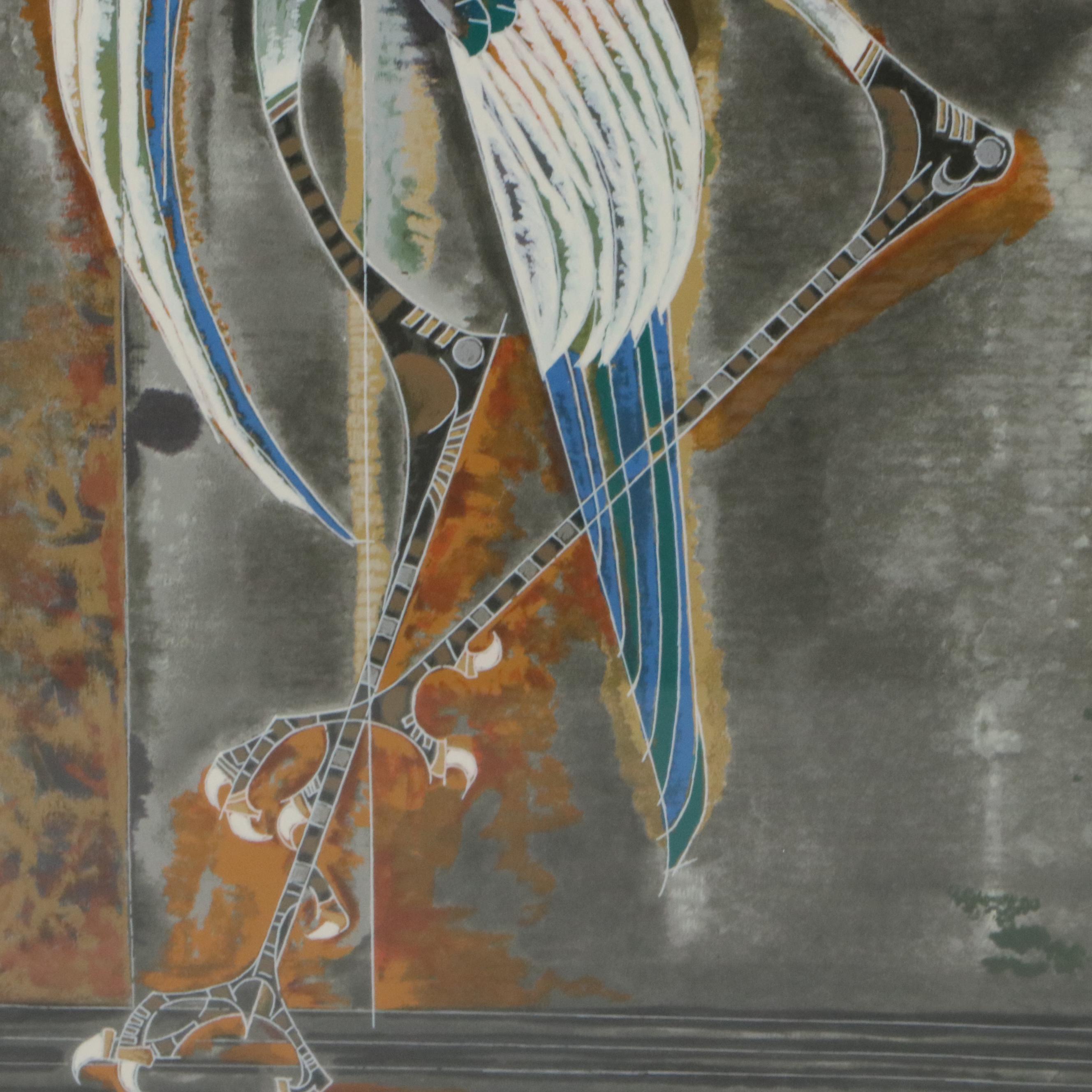 Lu Hong Serigraph "Eclipse 1999"