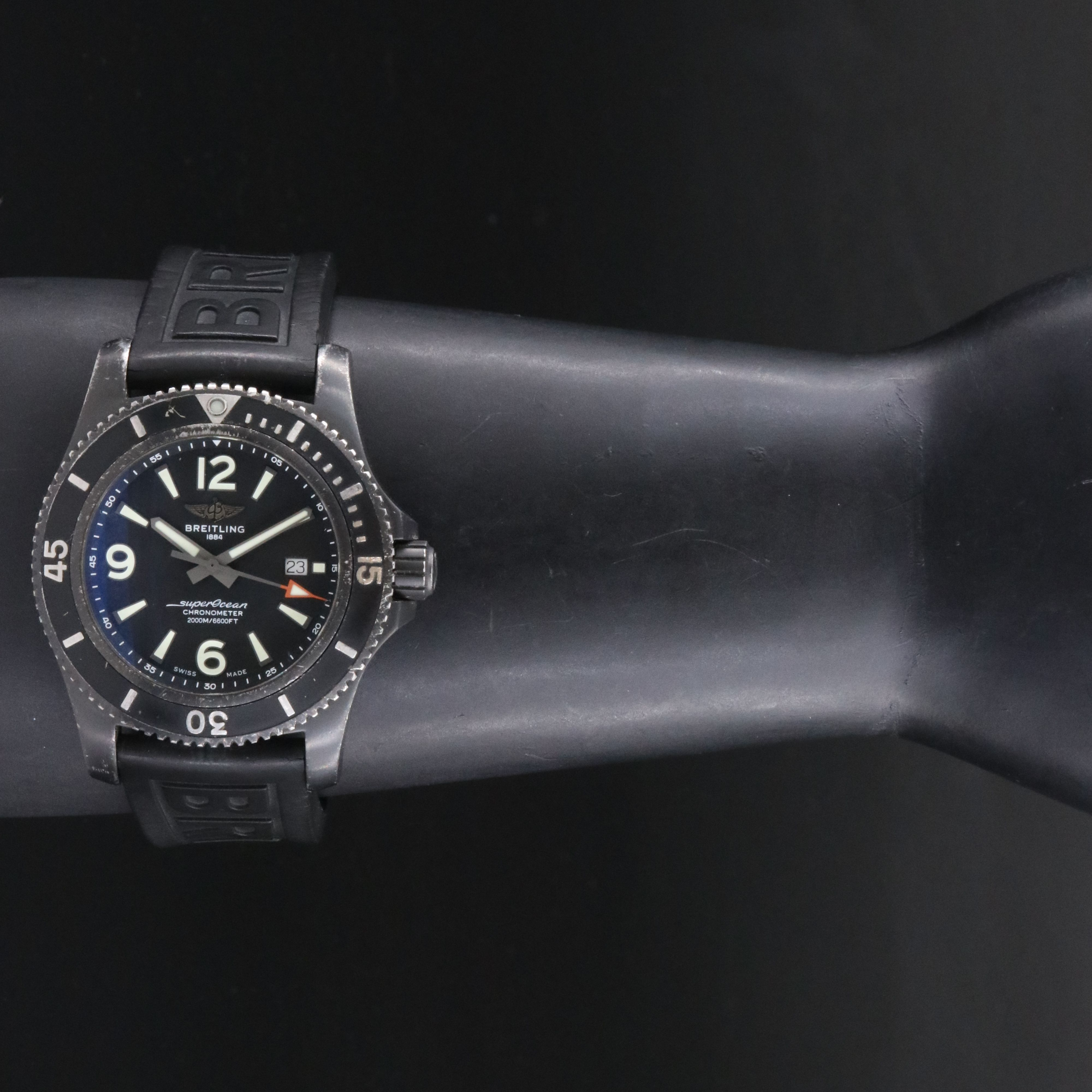 Breitling Superocean 46 Blacksteel Watch