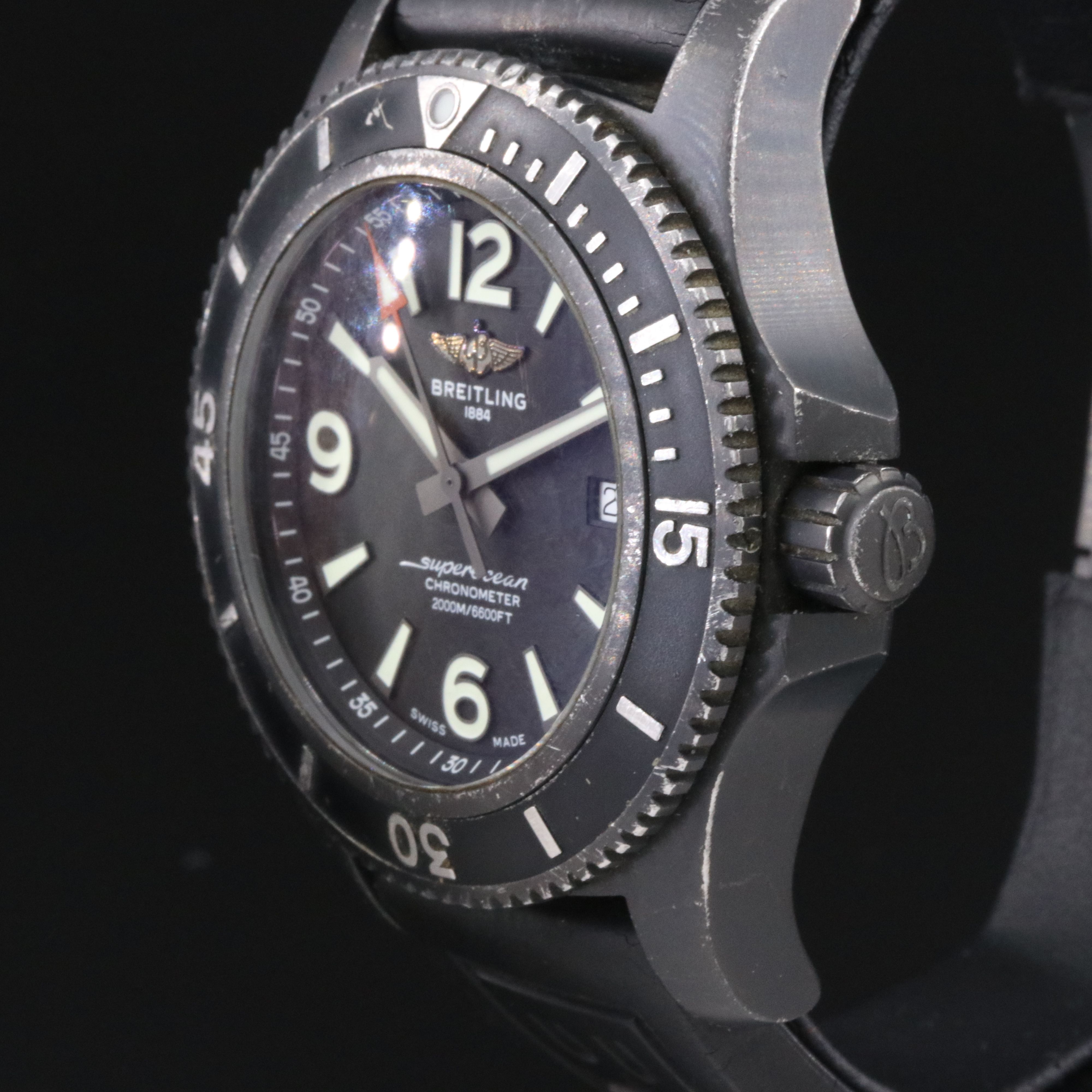 Breitling Superocean 46 Blacksteel Watch
