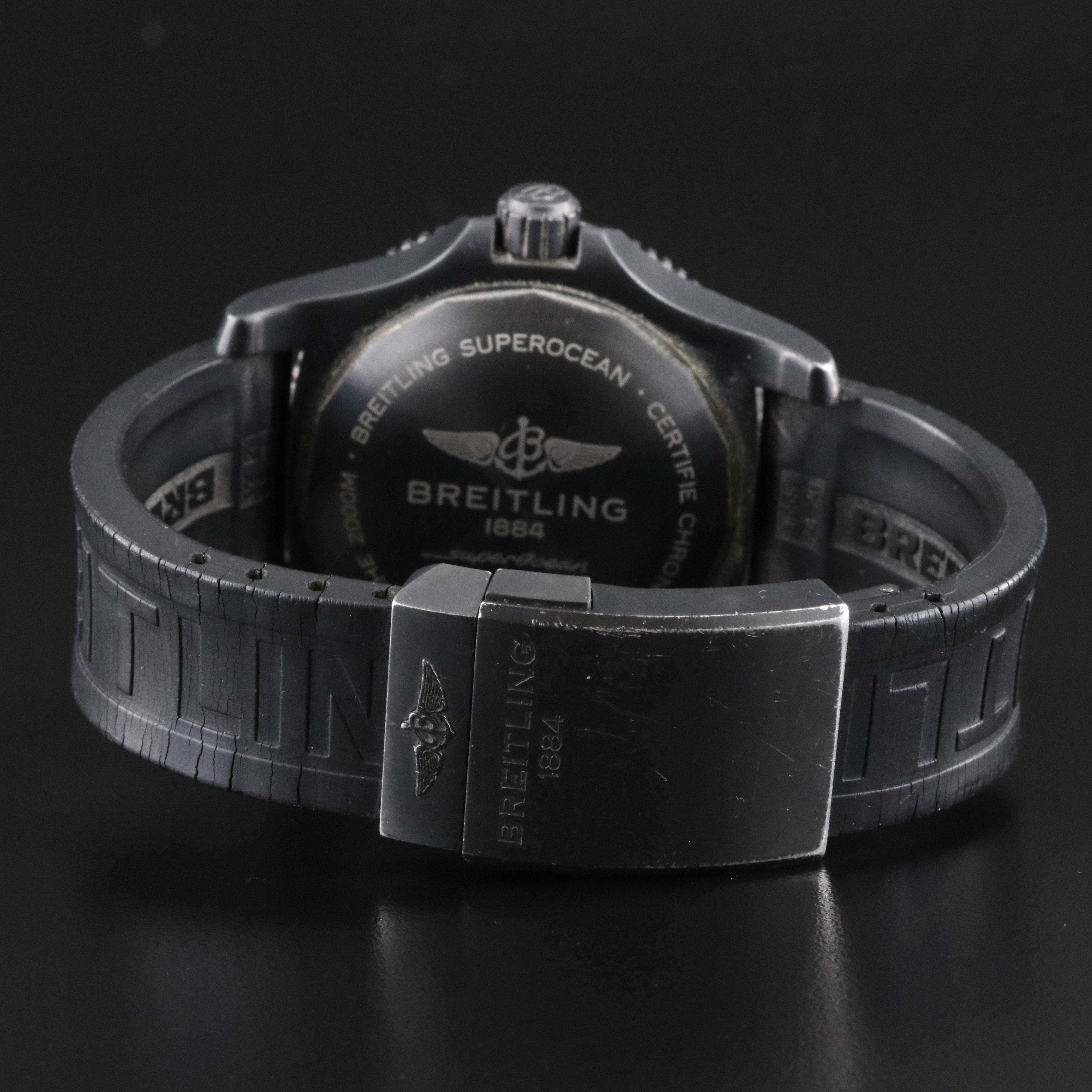 Breitling Superocean 46 Blacksteel Watch