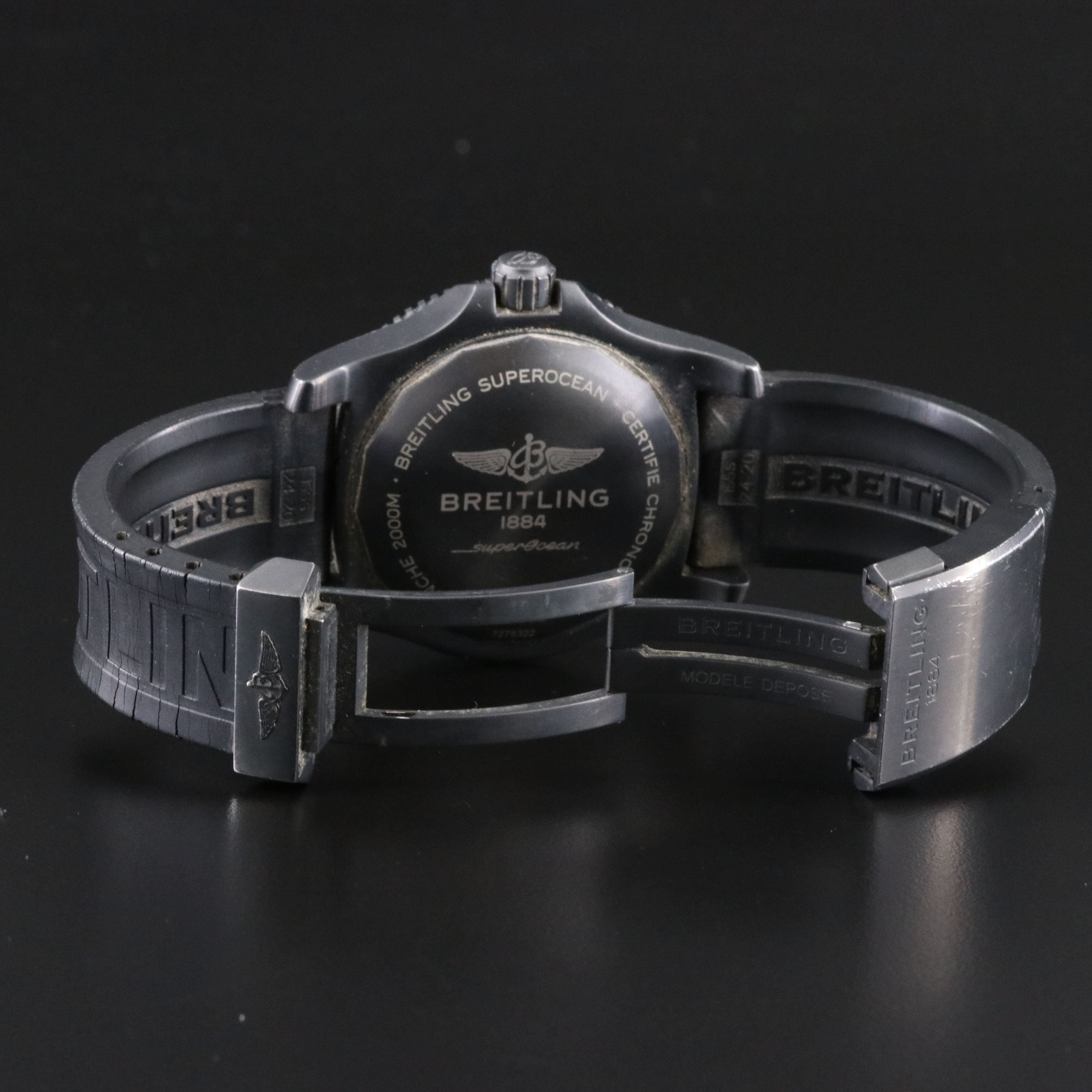 Breitling Superocean 46 Blacksteel Watch