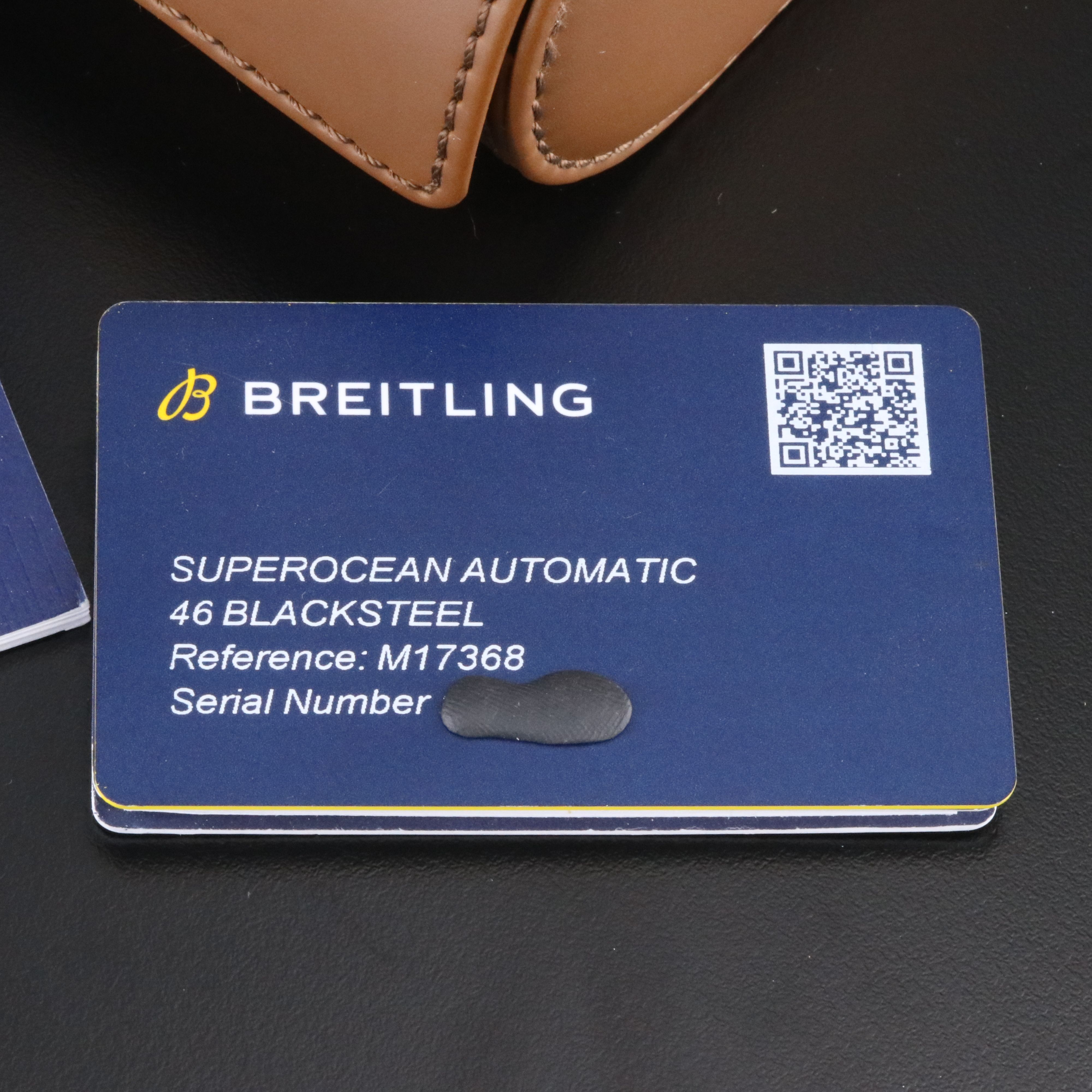 Breitling Superocean 46 Blacksteel Watch