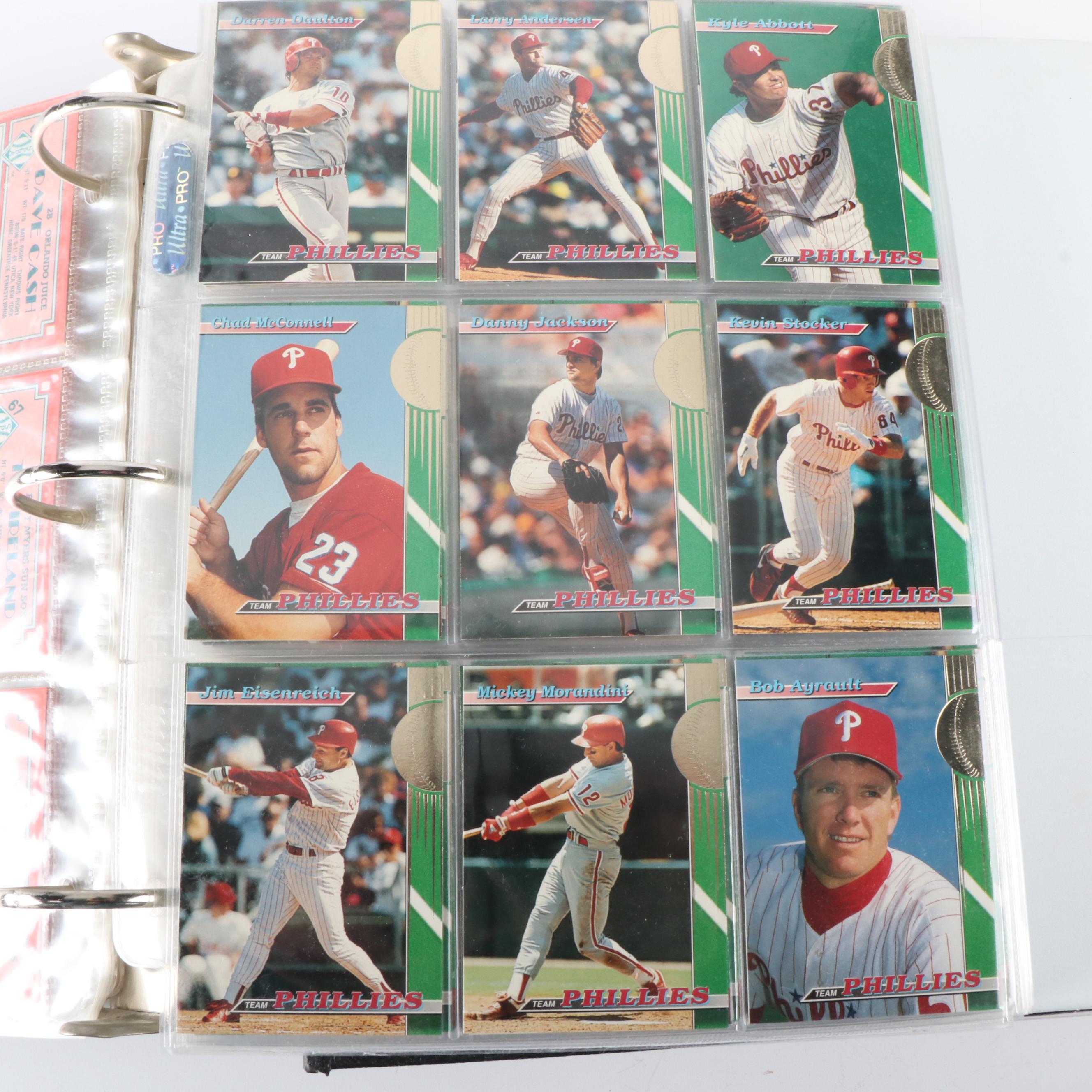Large Group of Baseball Cards, 1980s and 1990s