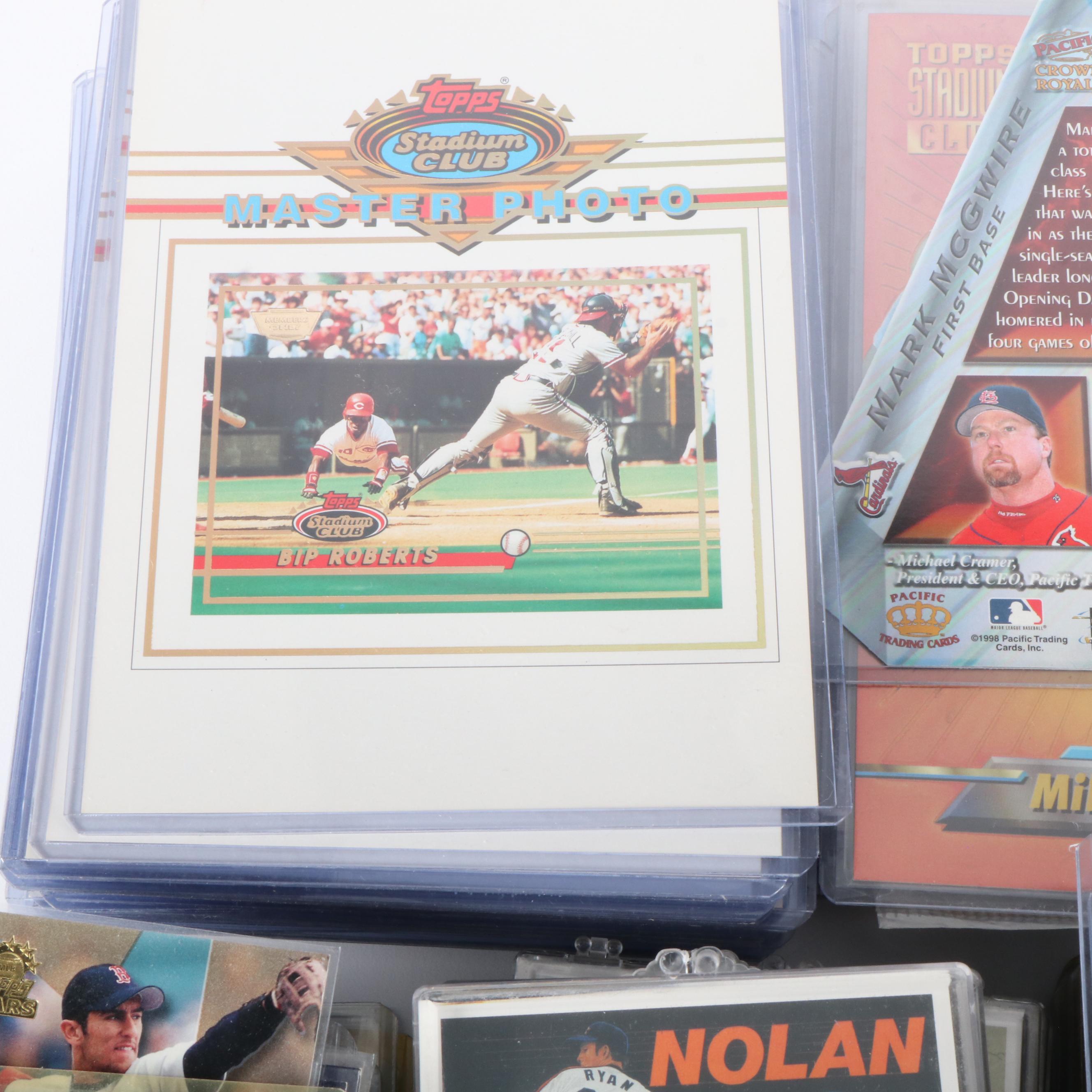 Large Group of Baseball Cards, 1990s