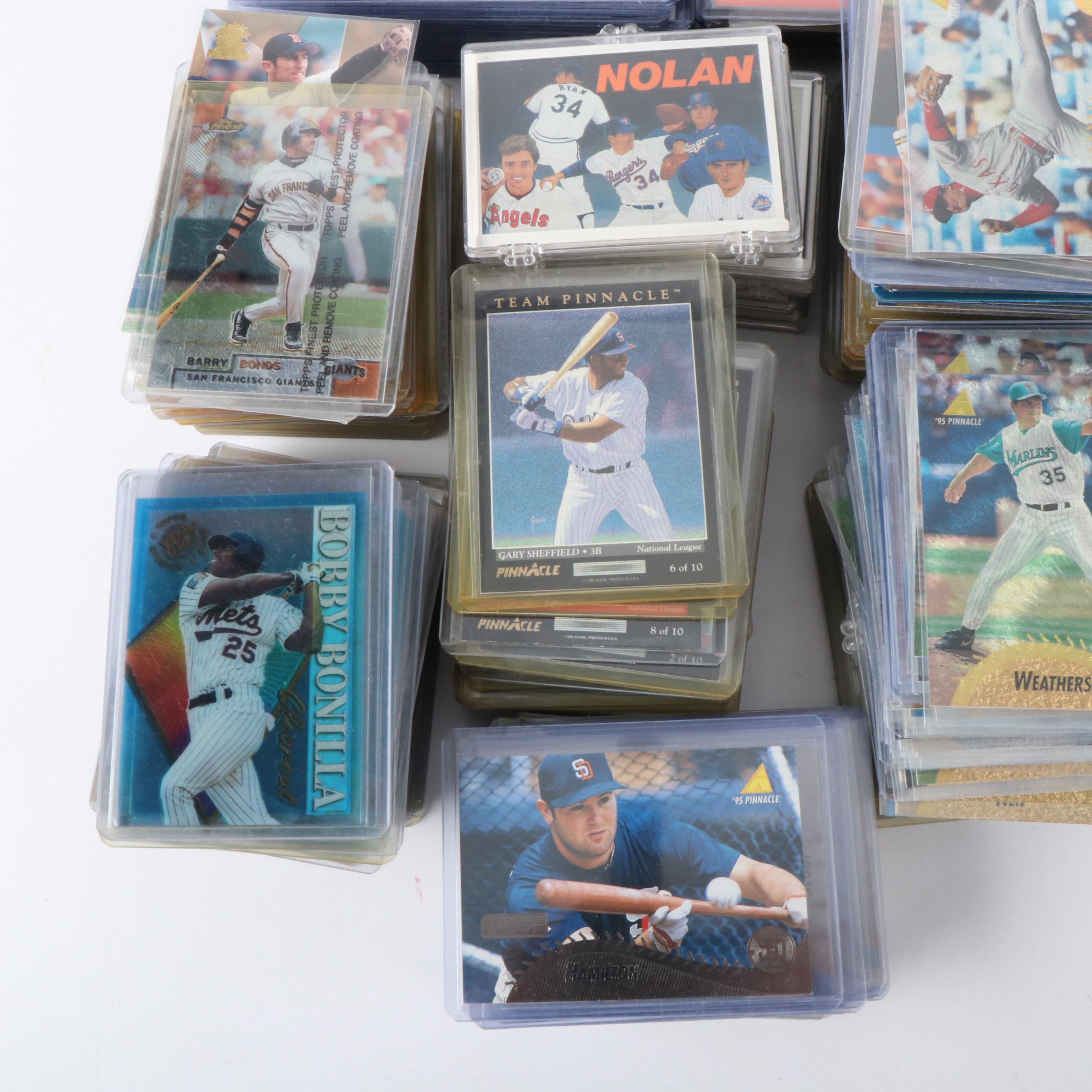 Large Group of Baseball Cards, 1990s