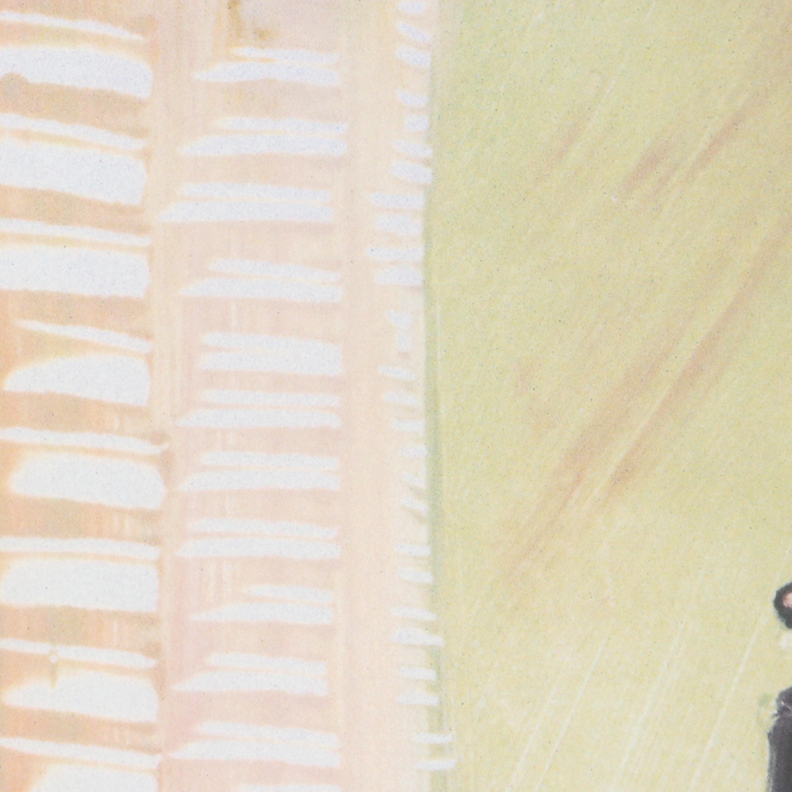 After Marty Whaley Adams Offset Lithograph "Party's Chair"