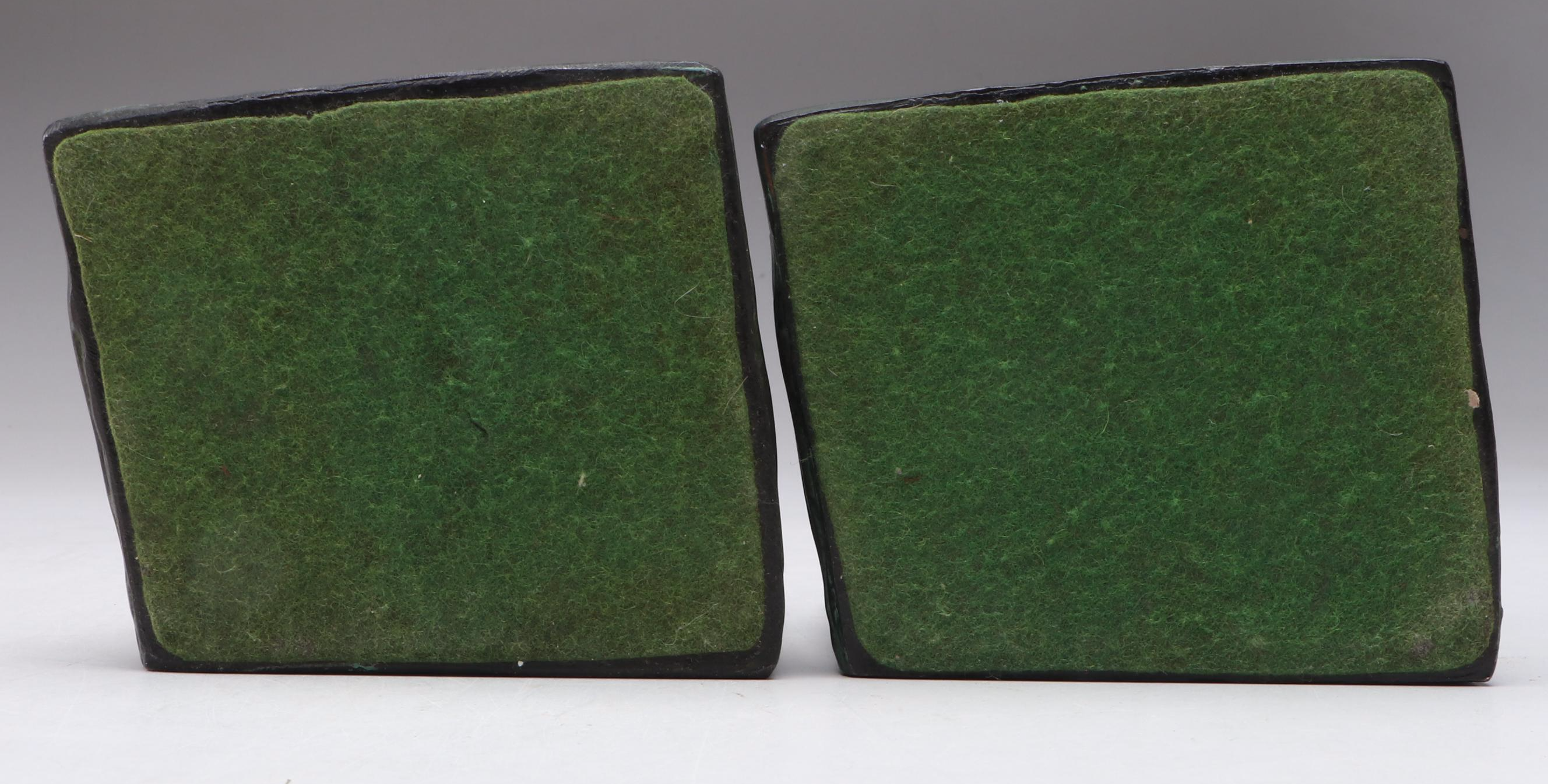 Art Deco Style Cast Metal Putti Bookends, 20th Century