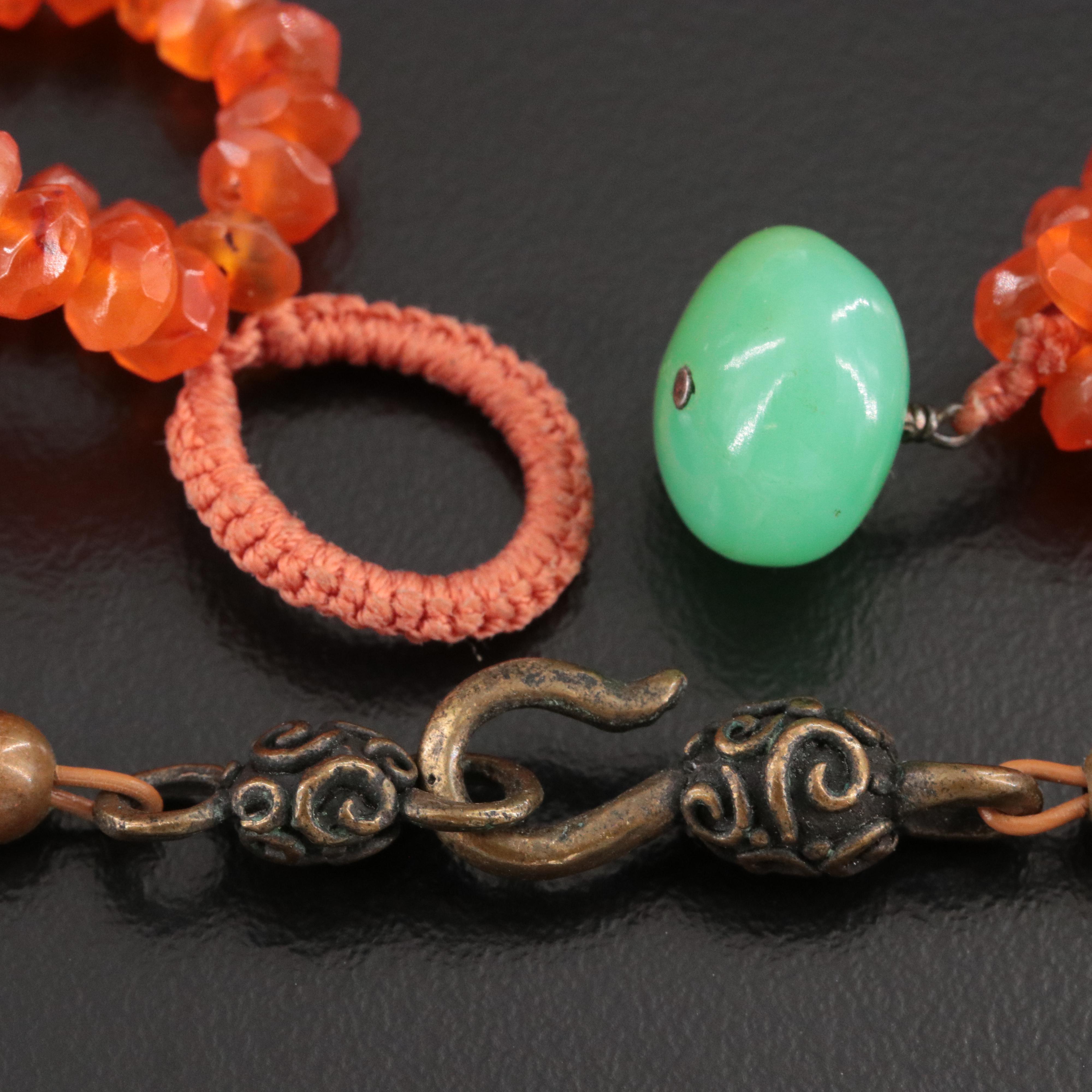 Necklaces Including Smoky Quartz, Turquoise and Agate