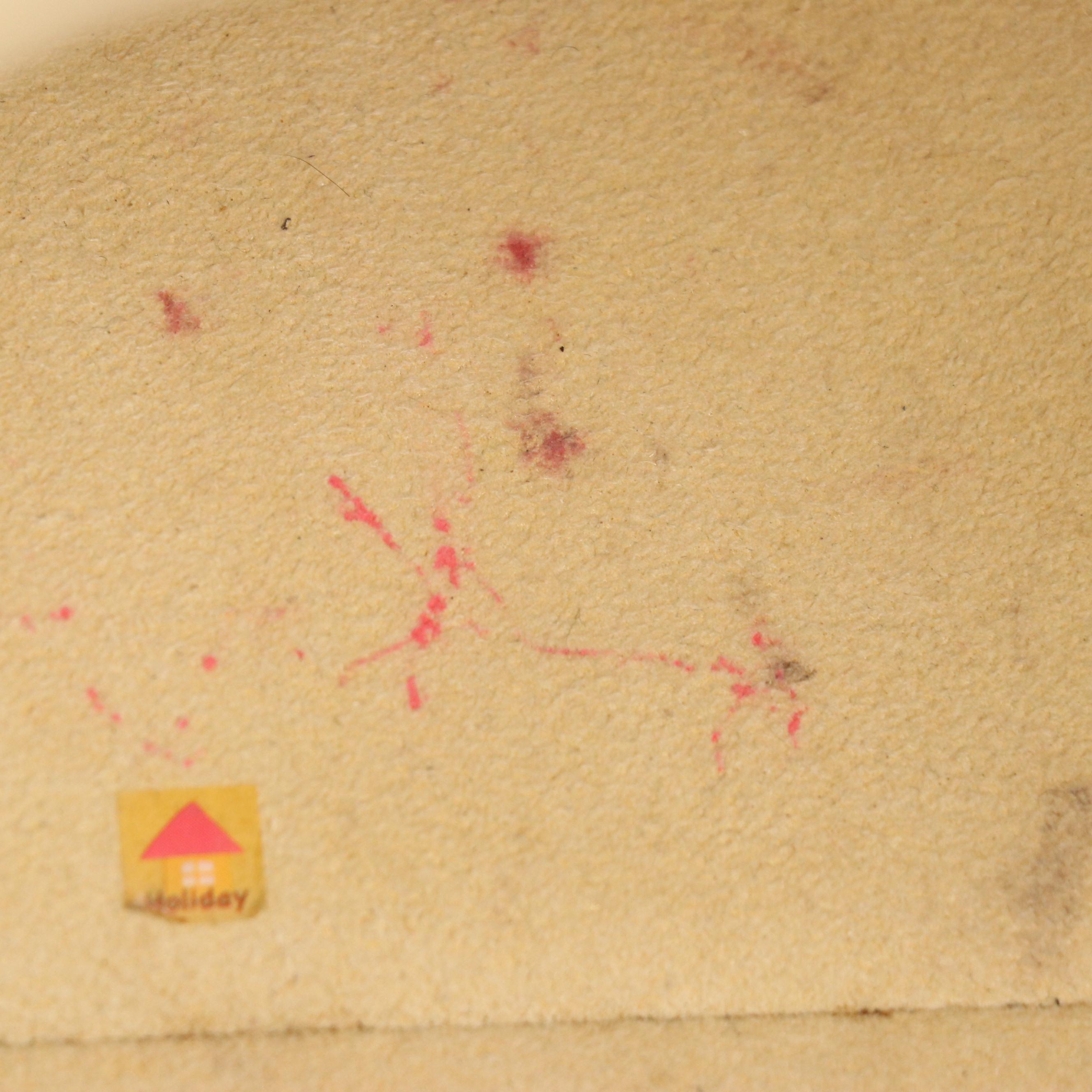 Louis Vuitton Hampstead MM Bag in Damier Azur Canvas and Vachetta Leather