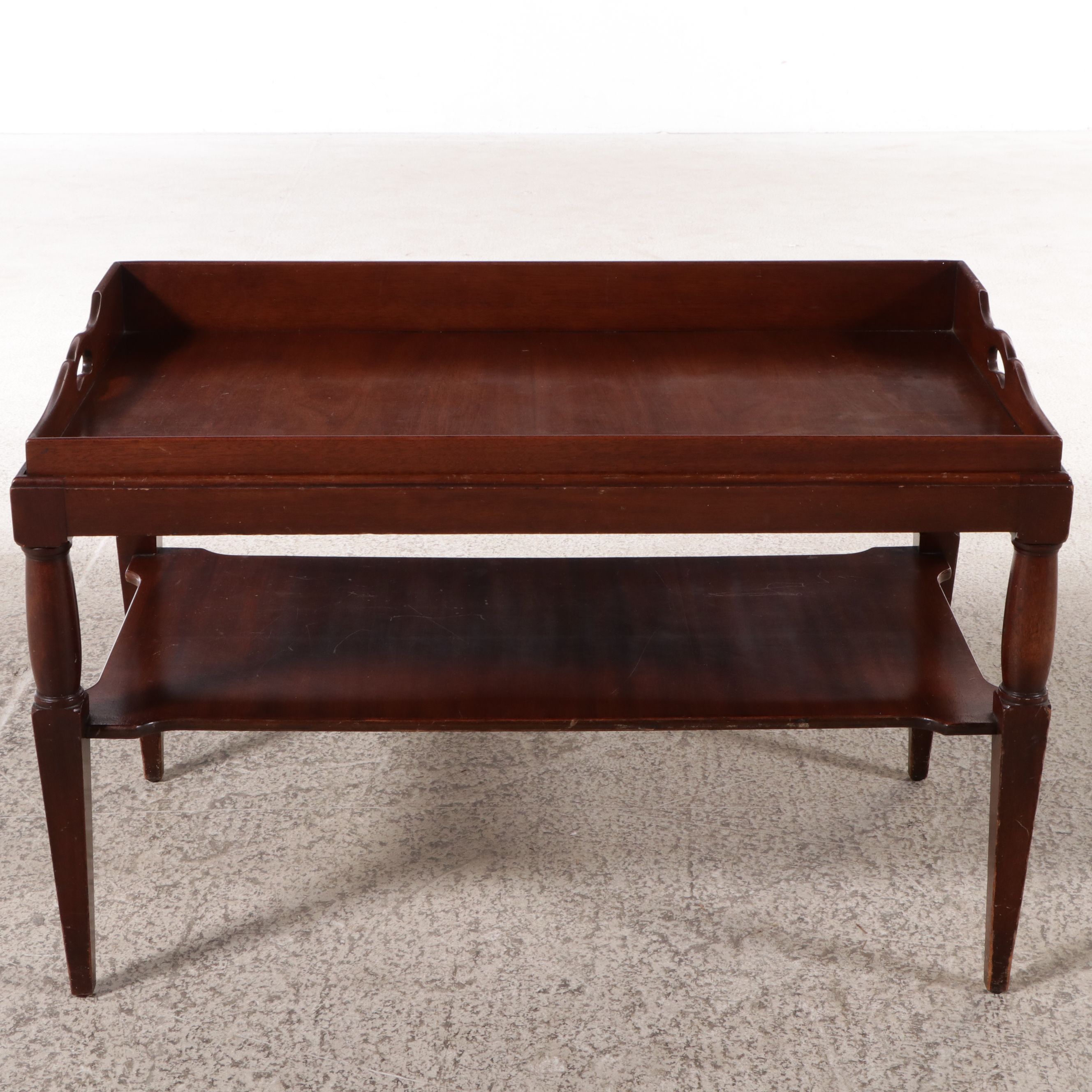 Georgian Style Mahogany Coffee Table