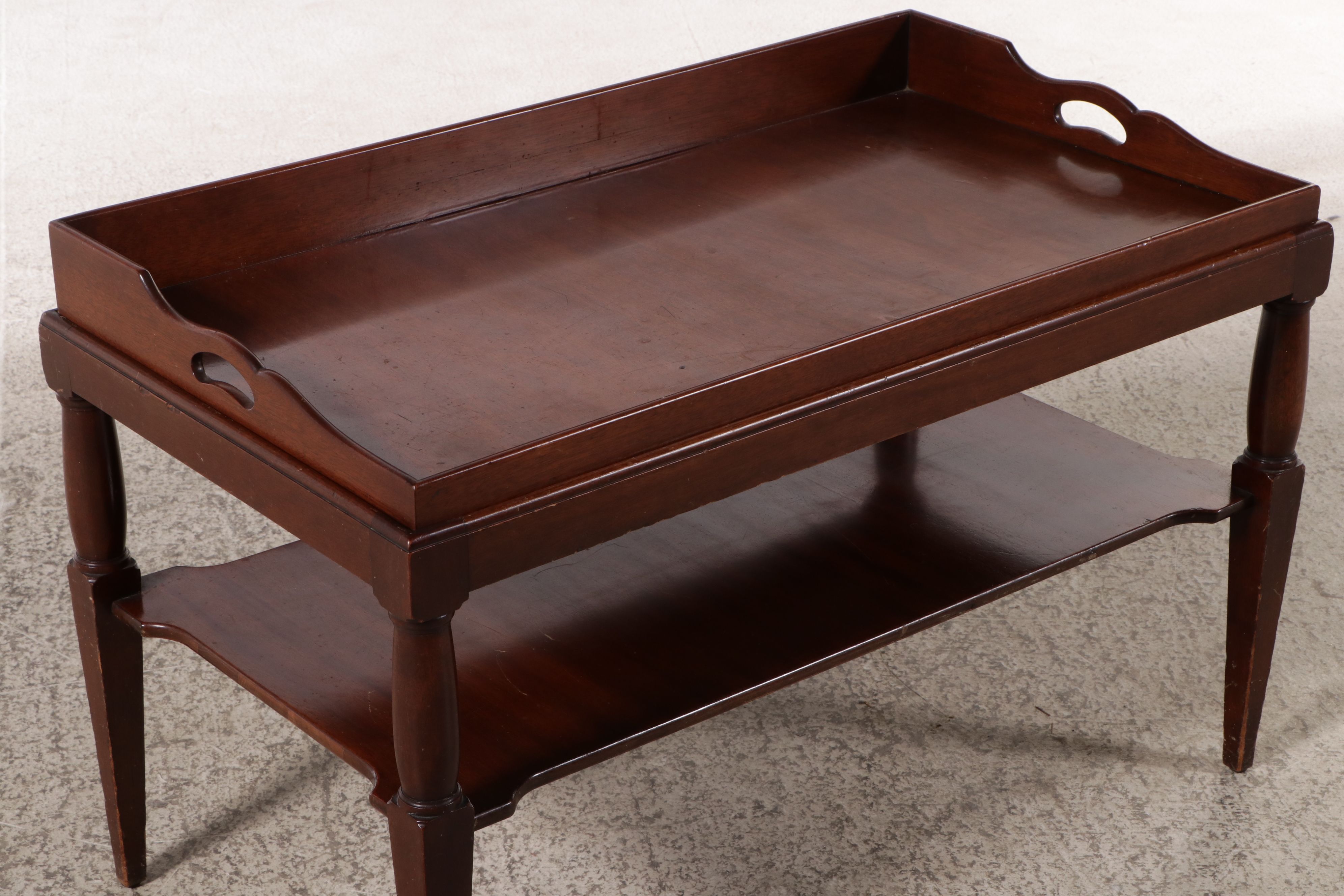 Georgian Style Mahogany Coffee Table