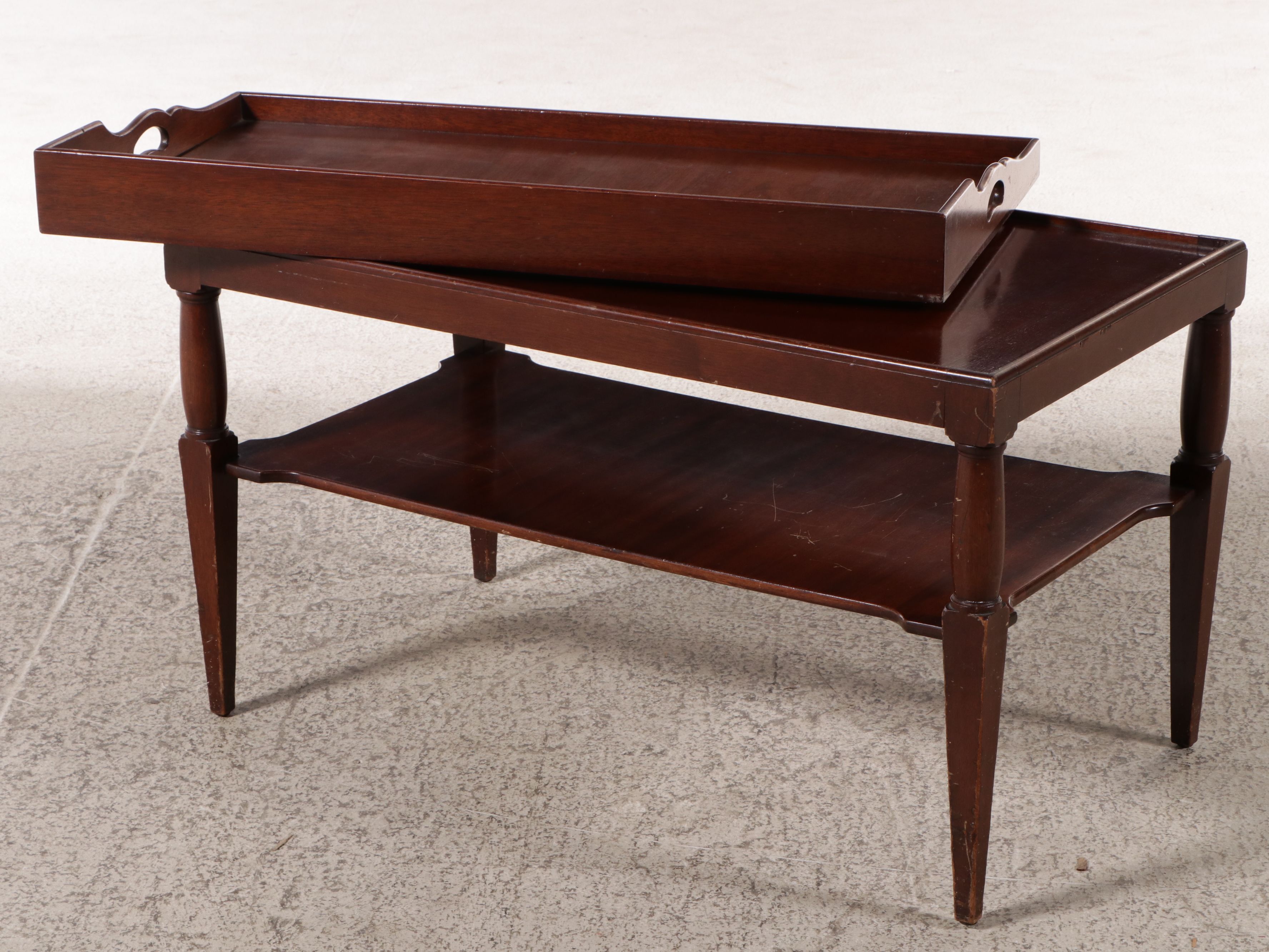 Georgian Style Mahogany Coffee Table