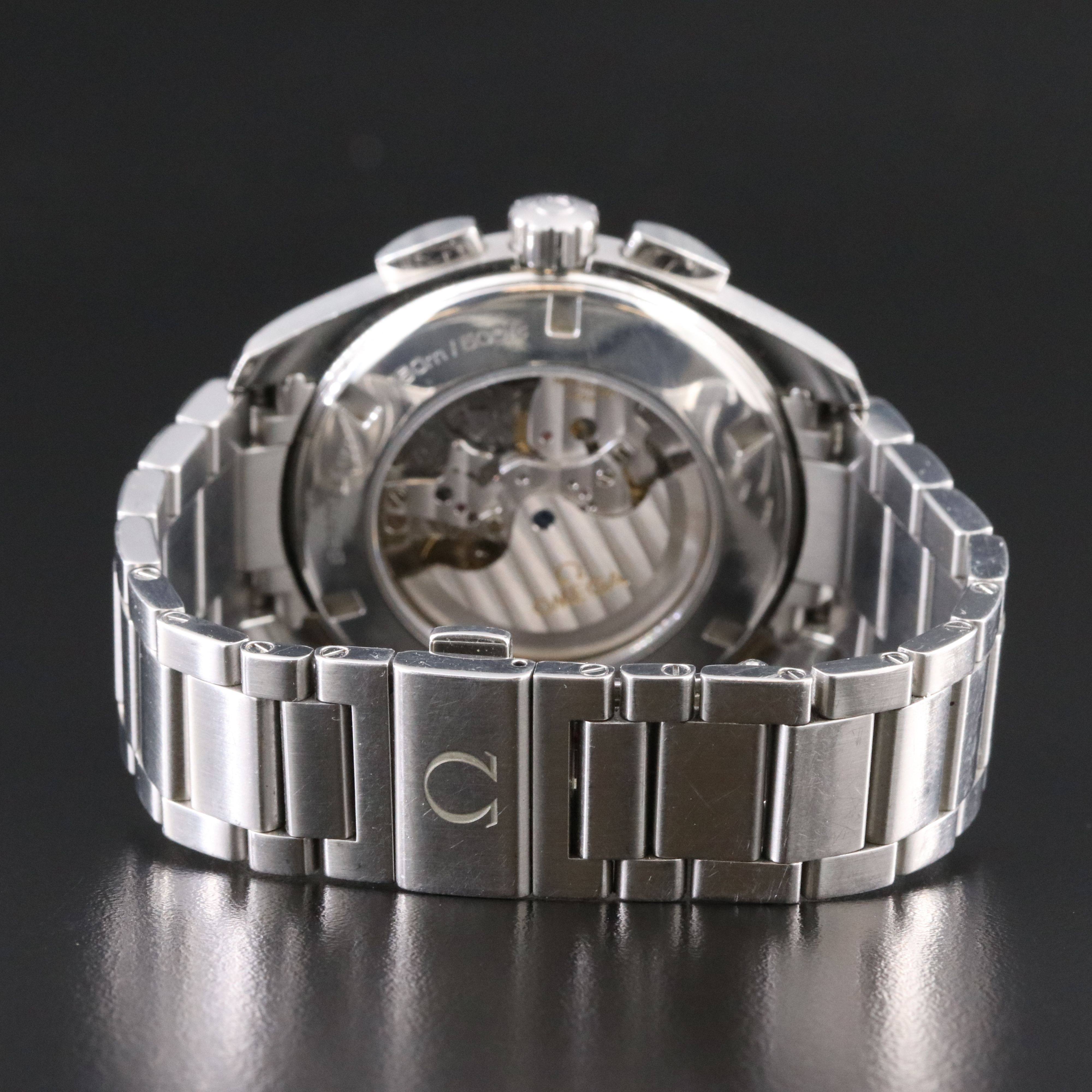 Omega Seamaster Aqua Terra Chronograph Steel Black Dial Automatic Watch