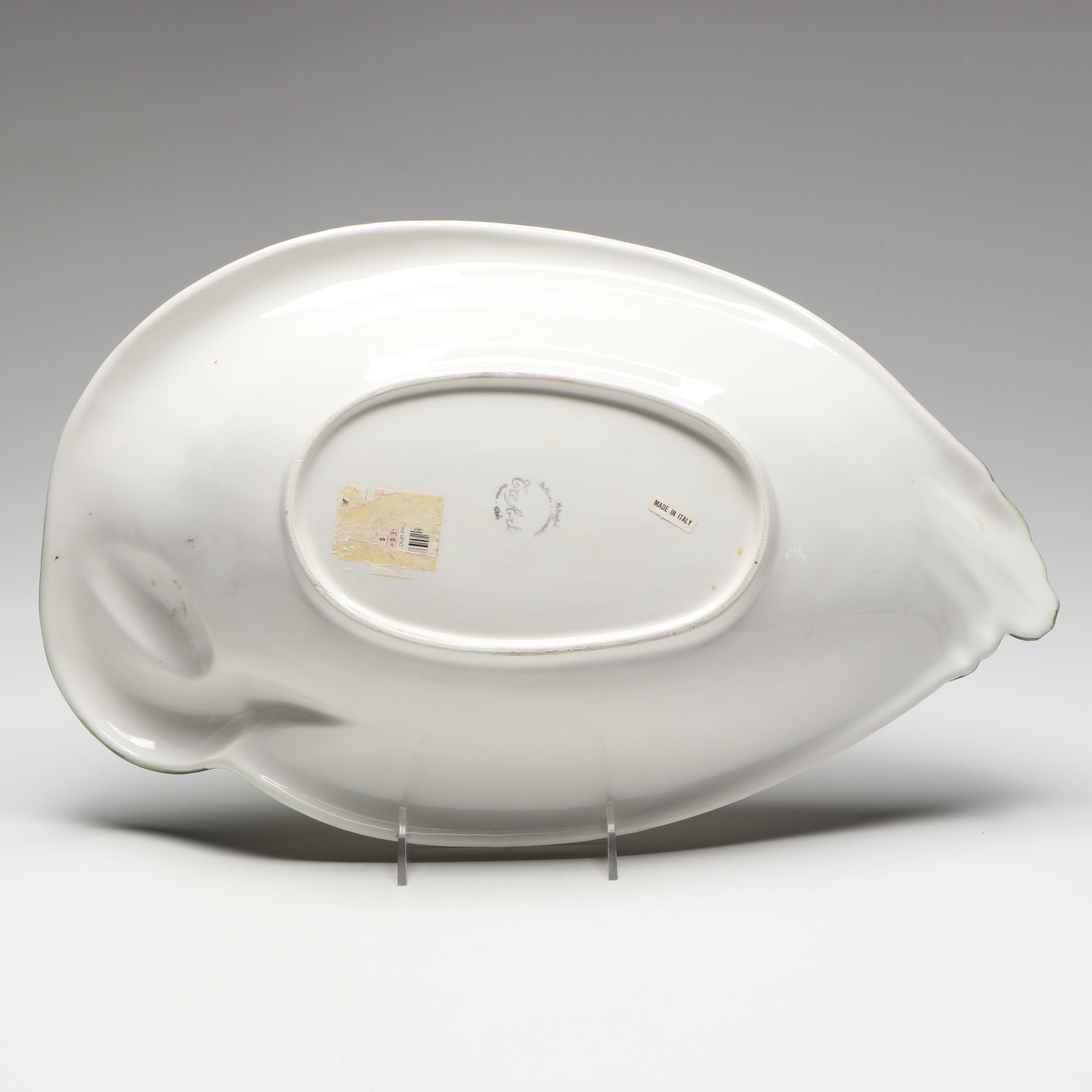 CreArt Italian Ceramic Mallard Duck Bowl