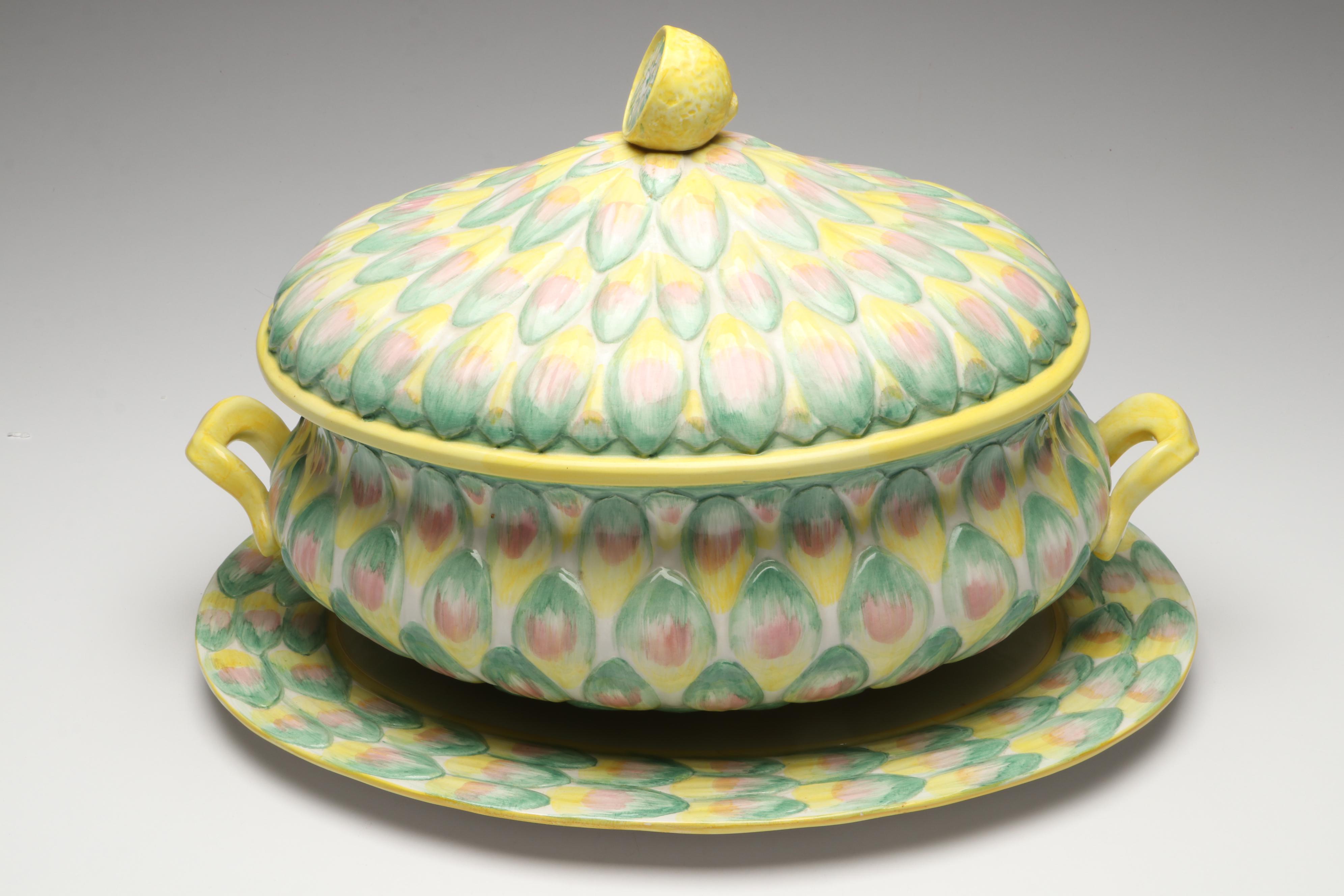 Andrea West for Presentense Italian Ceramic Tureen