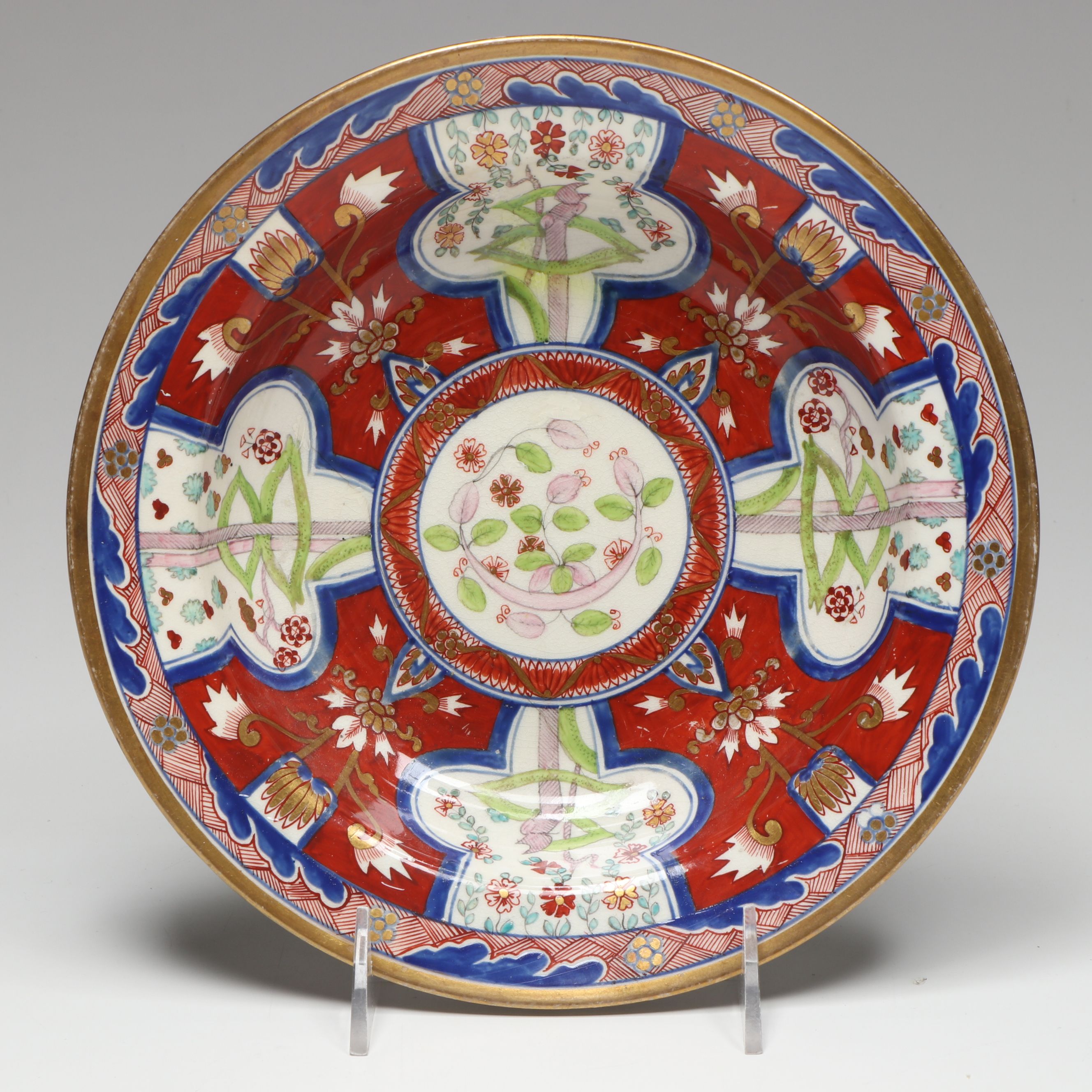 Derby English Porcelain with Chinese Imari and Other Table Accessories