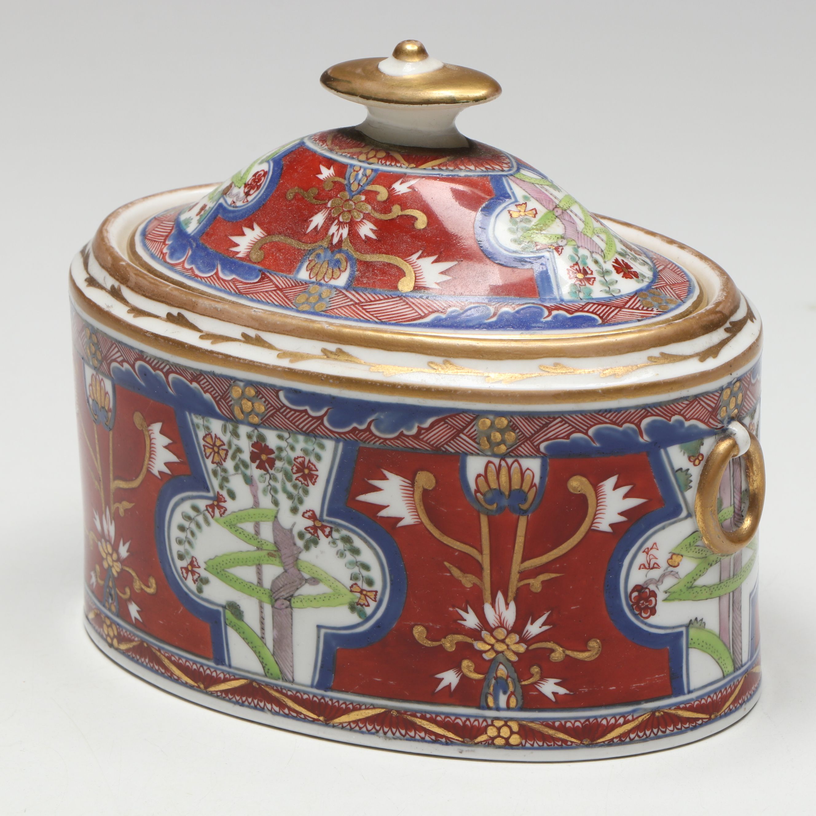 Derby English Porcelain with Chinese Imari and Other Table Accessories