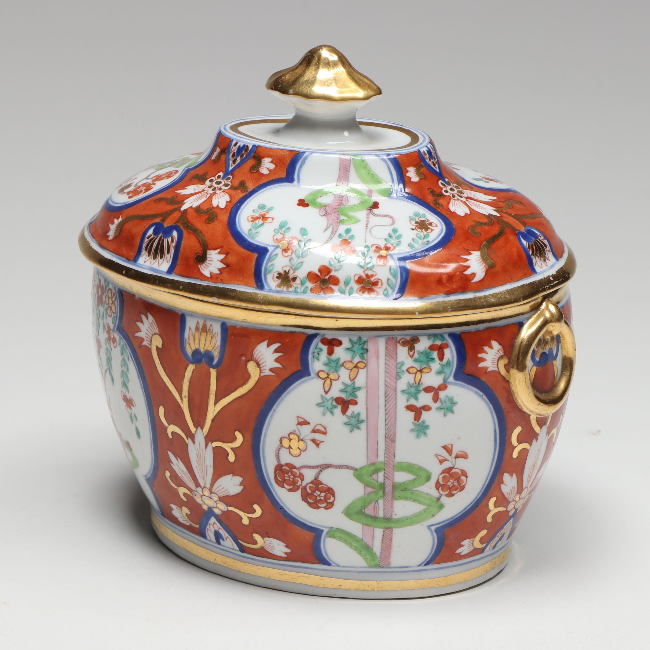 Derby English Porcelain with Chinese Imari and Other Table Accessories