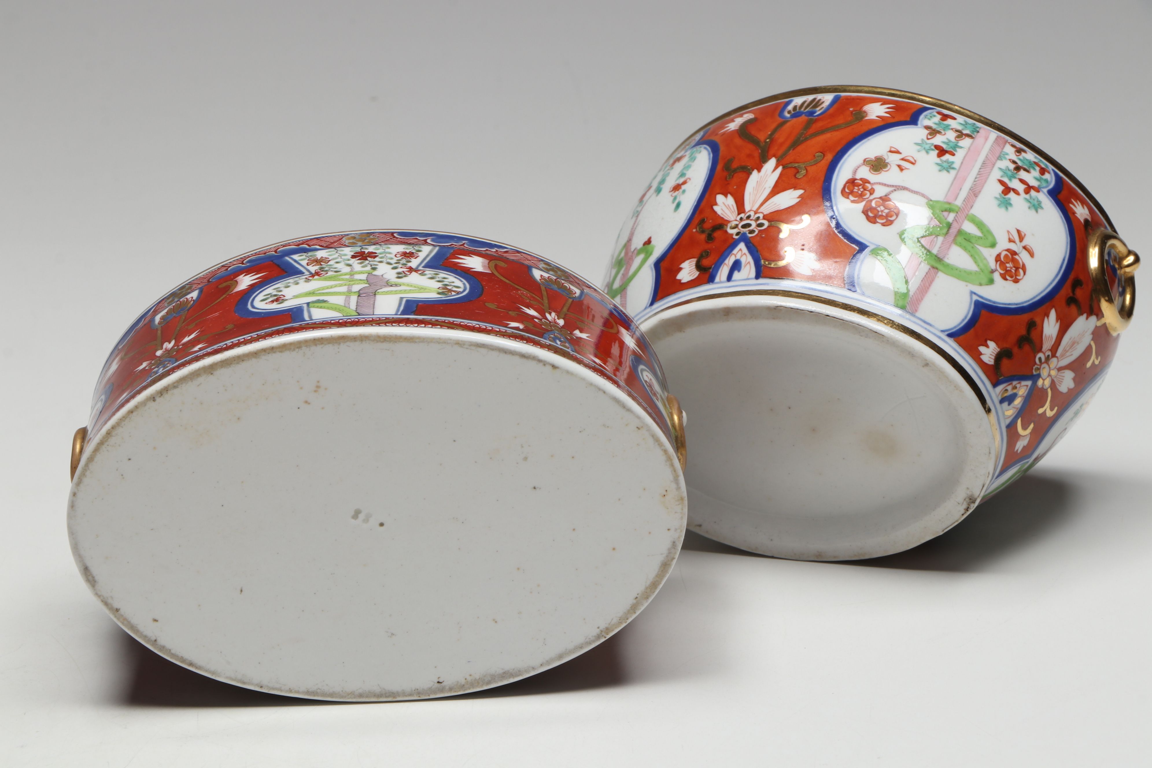 Derby English Porcelain with Chinese Imari and Other Table Accessories