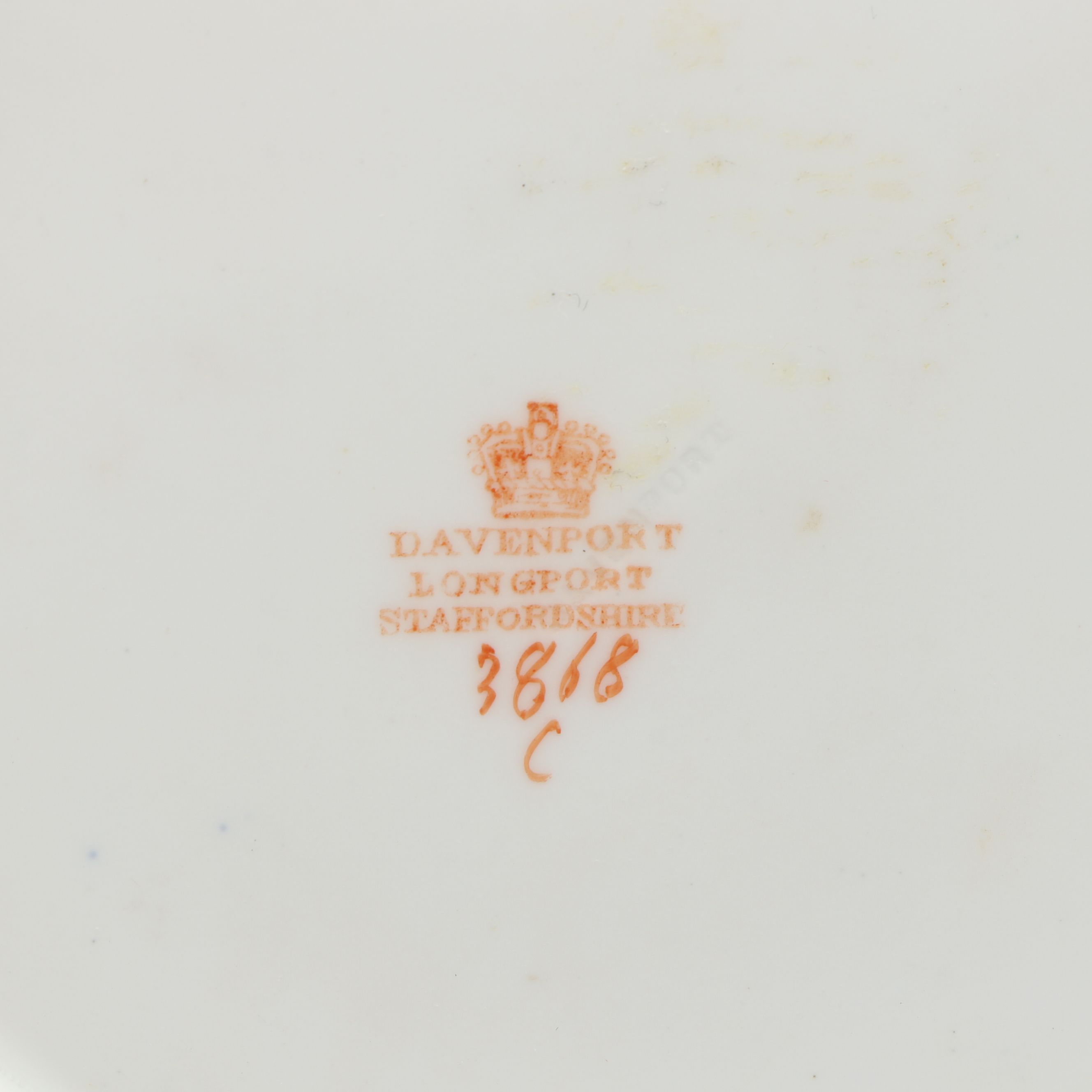 Davenport and Other Other Imari Style Cups, Saucer, Sugar Bowl, and Serving Bowl