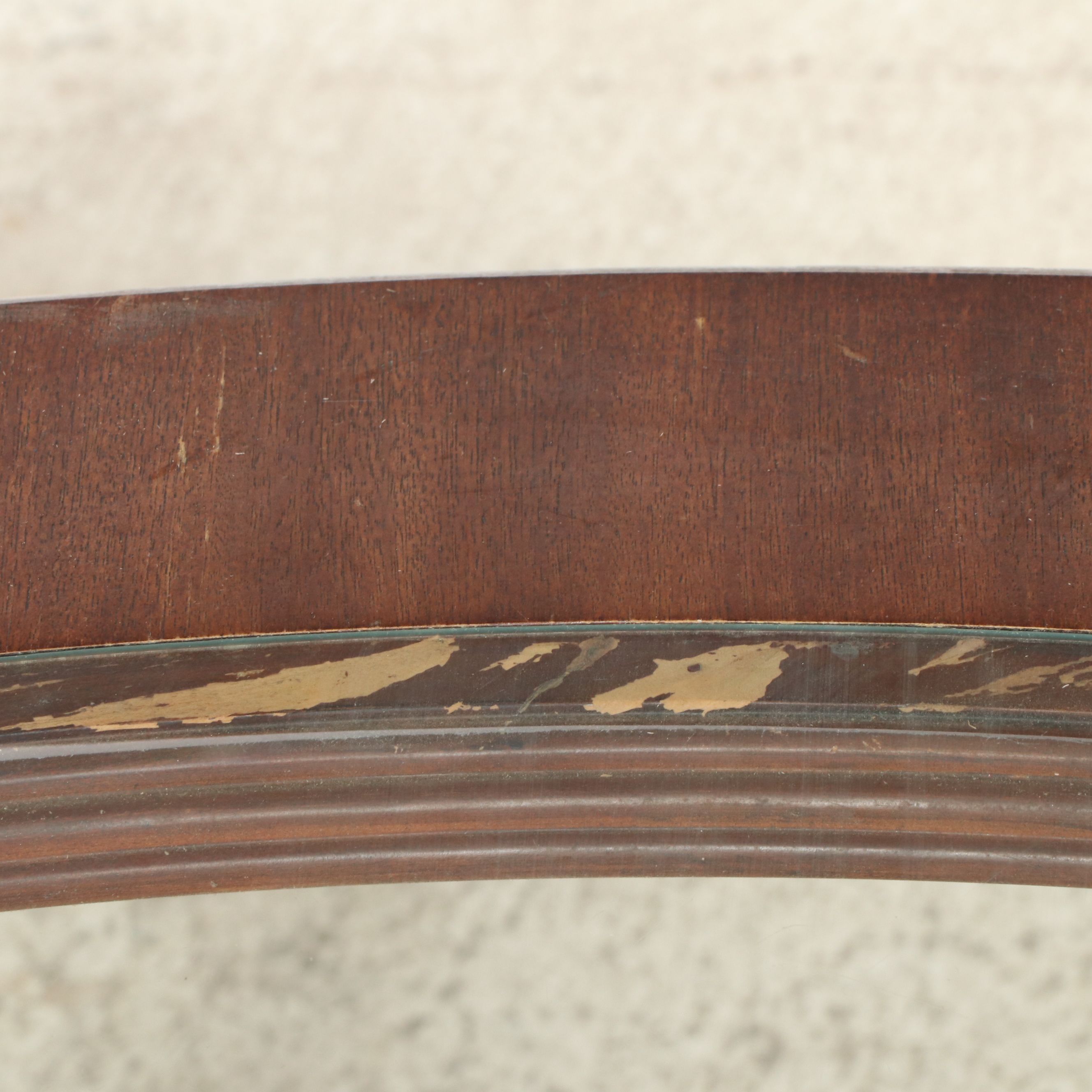 Italian Regency Style Oval Two-Tier Coffee Table