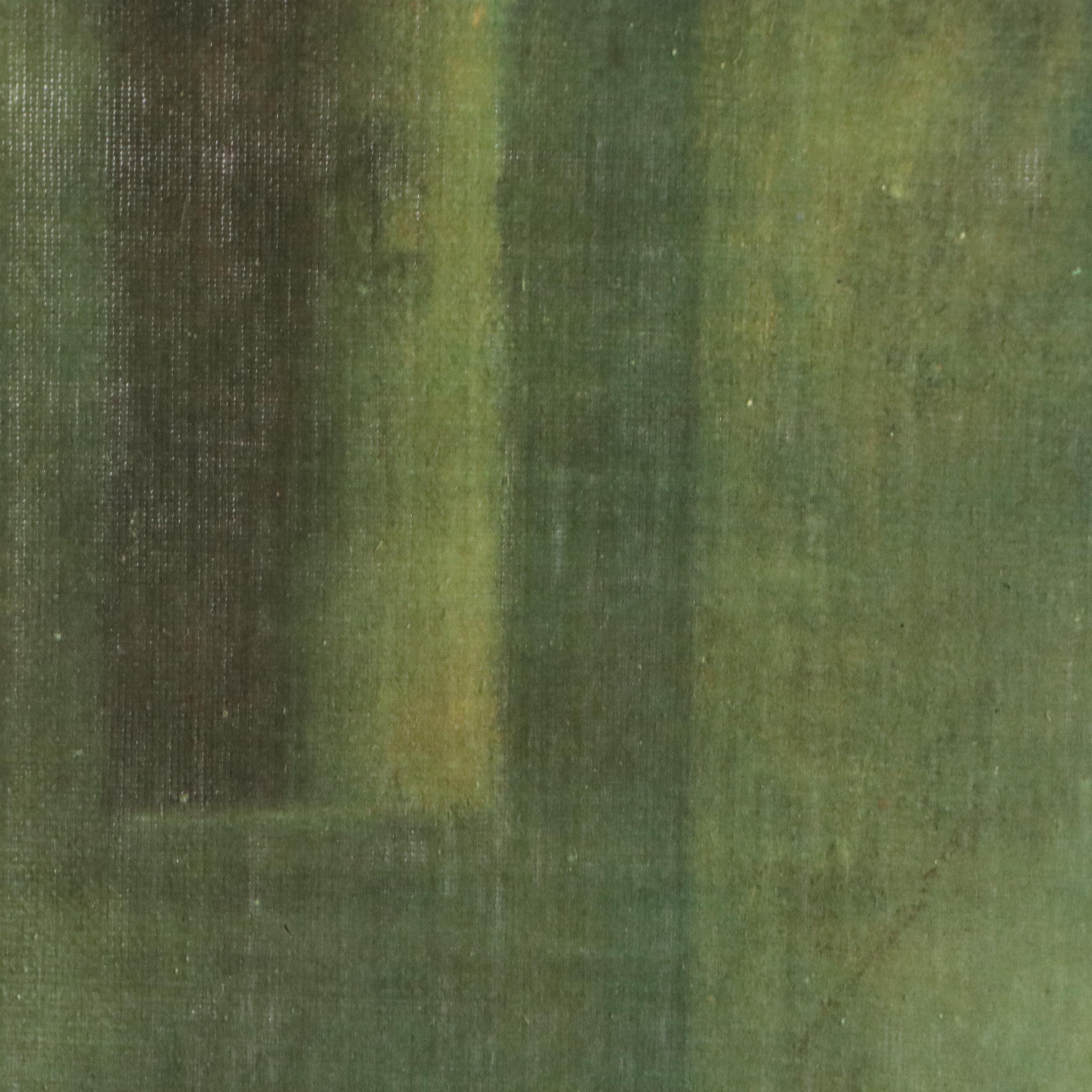 After Gerard ter Borch Embellished Offset Lithograph "The Flea-Catcher"