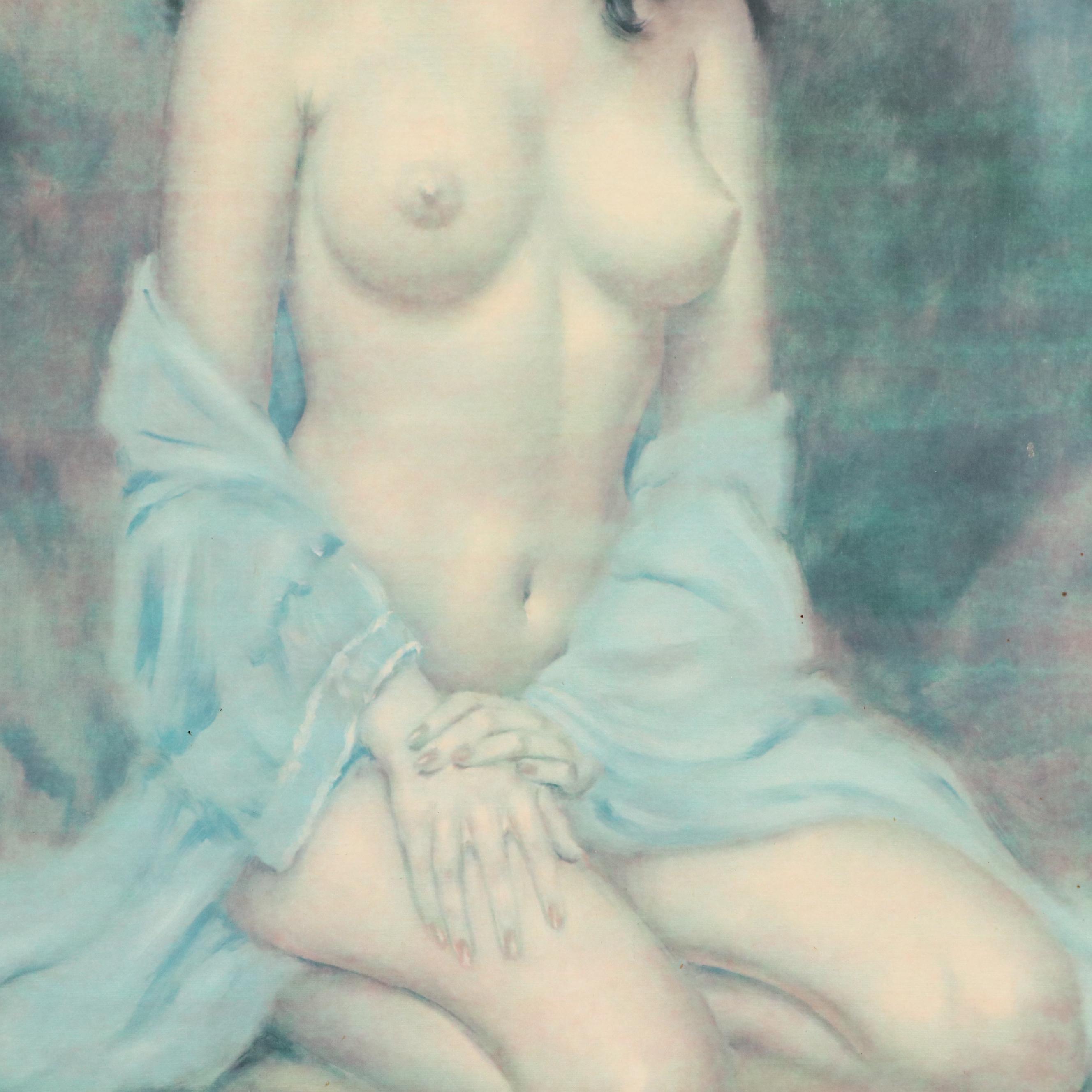 Offset Lithograph After Larry Vincent Garrison of Female Nude, 20th Century