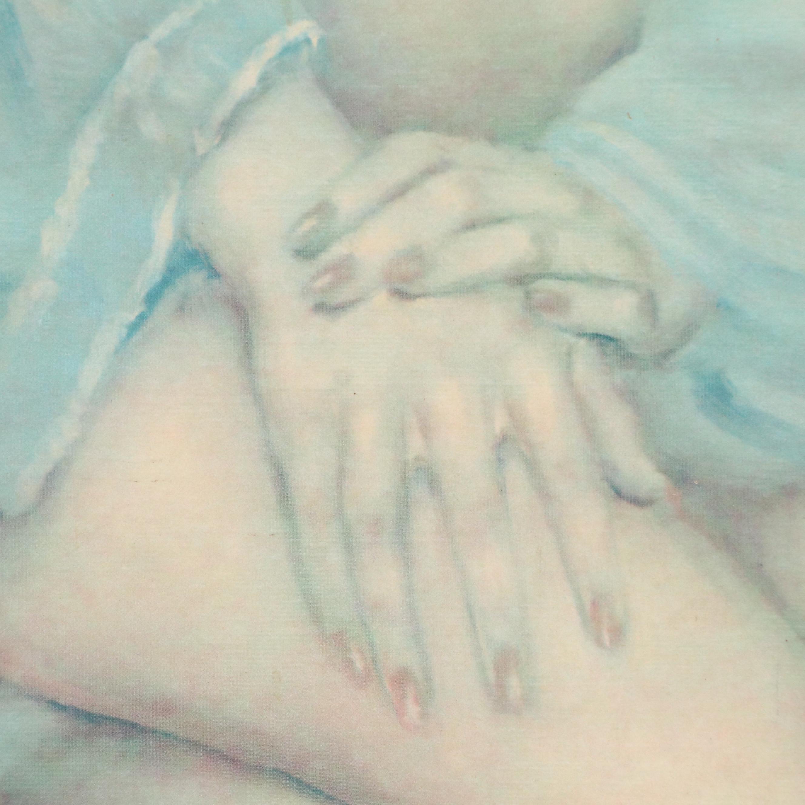 Offset Lithograph After Larry Vincent Garrison of Female Nude, 20th Century