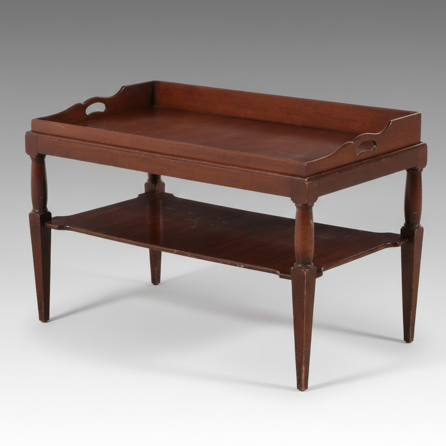 Georgian Style Mahogany Coffee Table