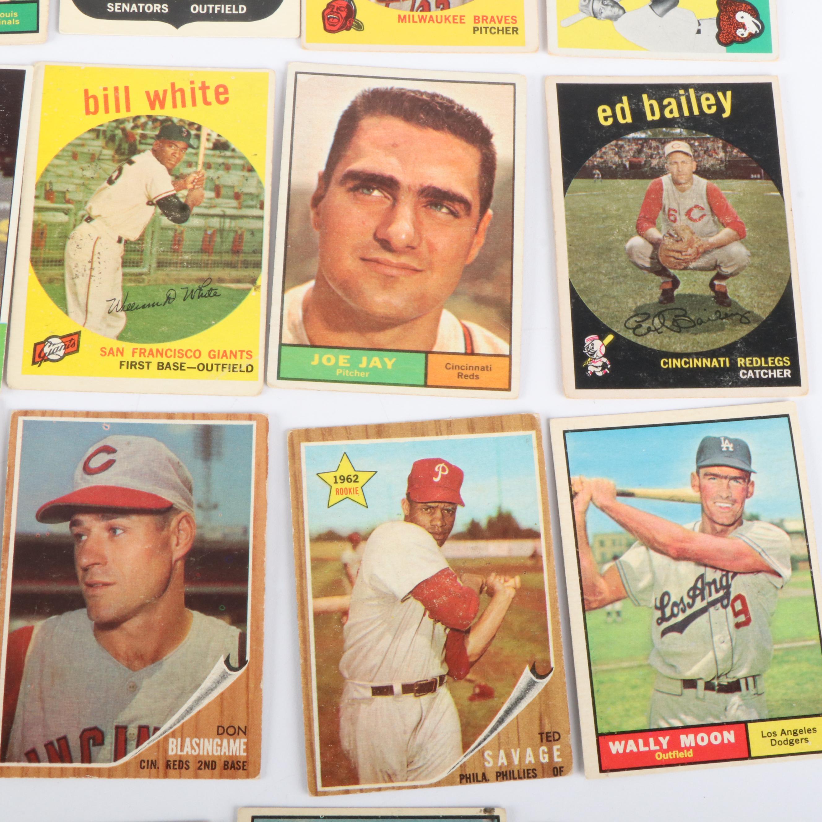 Over Eighty Topps Baseball Cards and Topps Story Booklets, 1959 to 1970