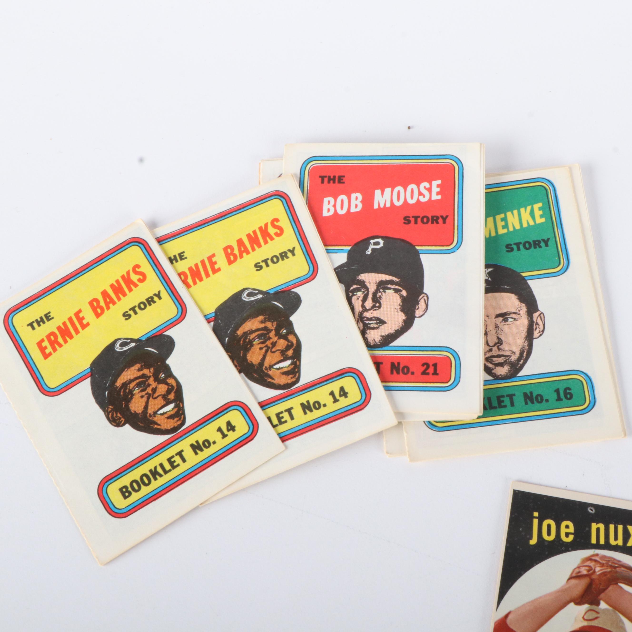 Over Eighty Topps Baseball Cards and Topps Story Booklets, 1959 to 1970