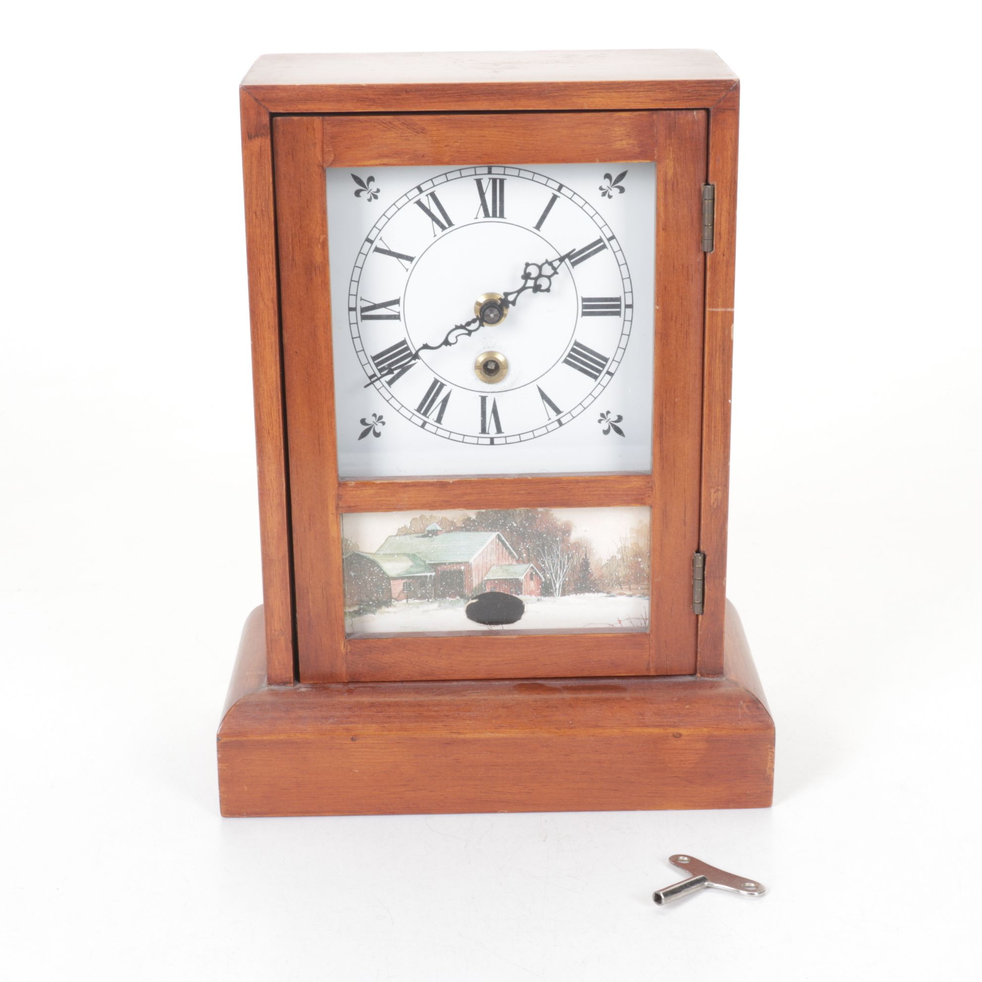 Smith's English Clocks & New England Clock Co. Mantel Clocks, Mid-Late 20th C.