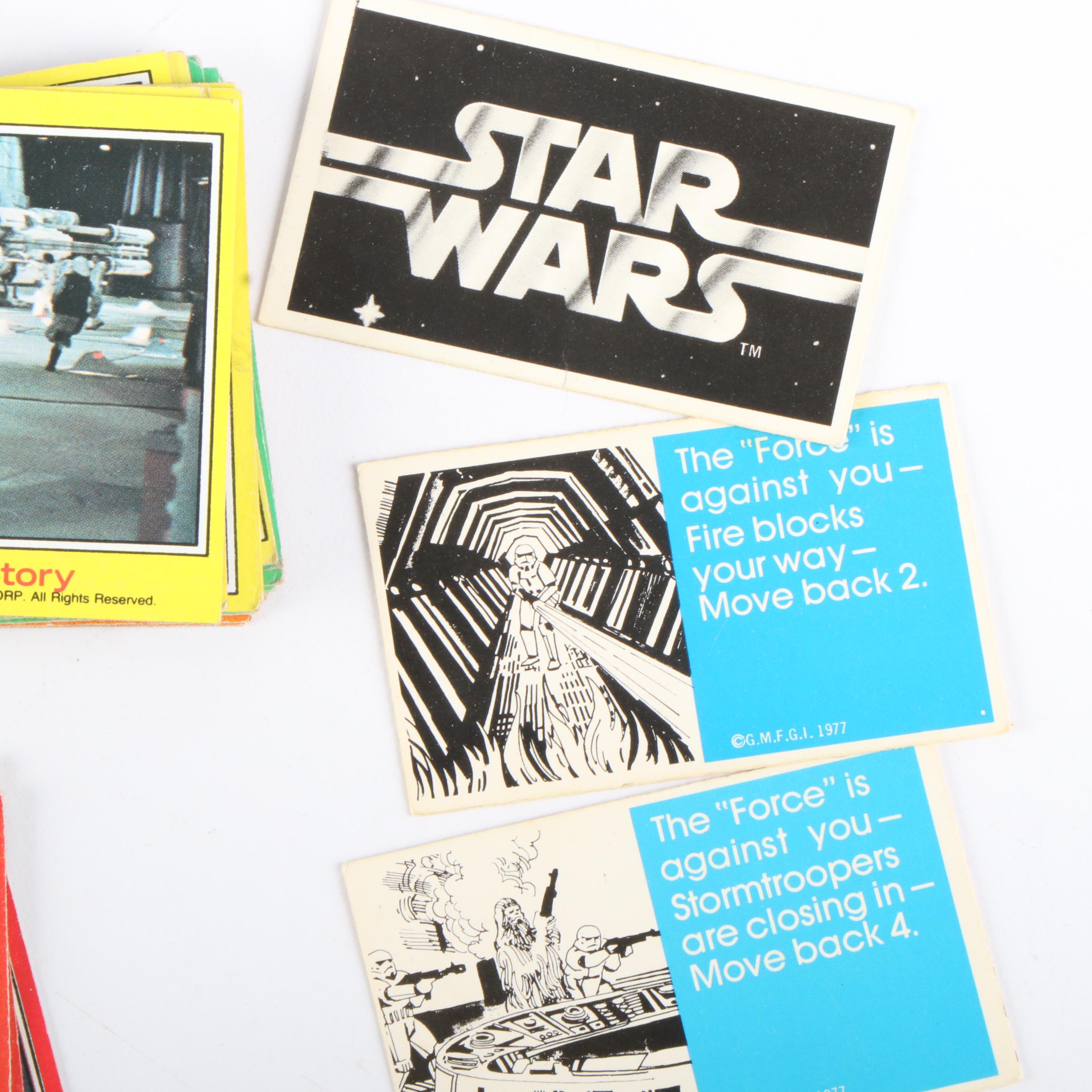 139 Topps Star Wars Trading Cards, 1977 and 1983