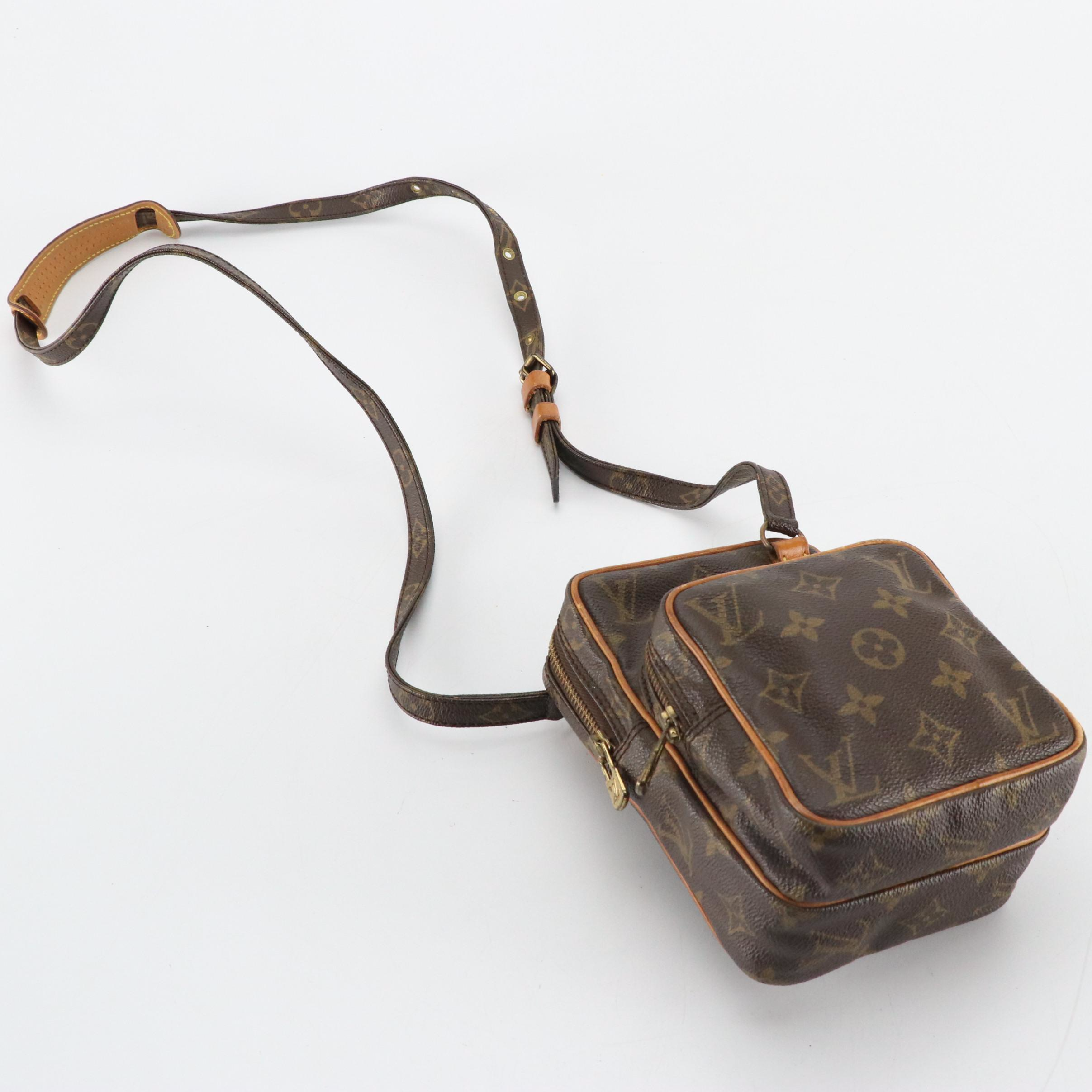 Louis Vuitton Amazone Crossbody Bag in Monogram Canvas and Vachetta Leather