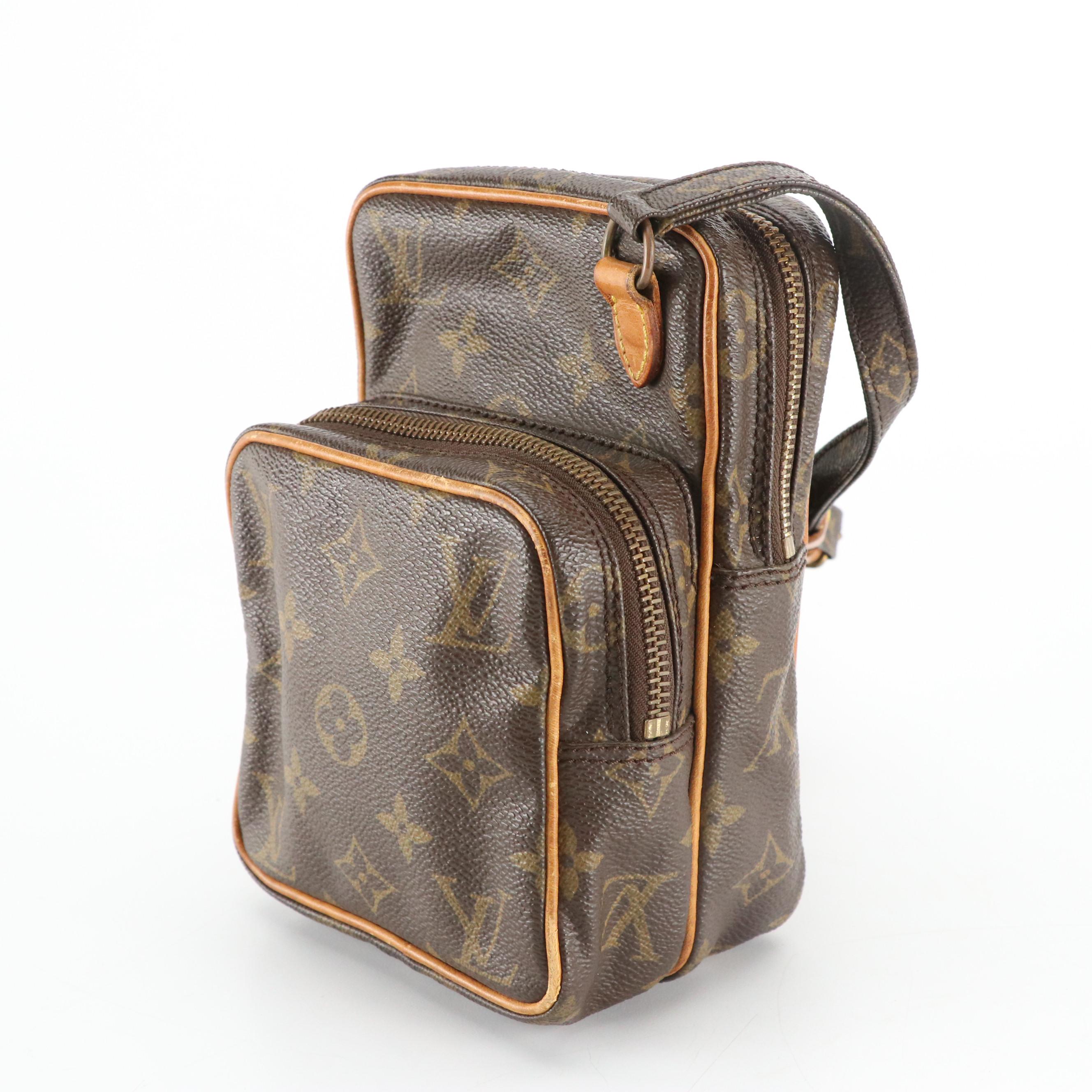 Louis Vuitton Amazone Crossbody Bag in Monogram Canvas and Vachetta Leather