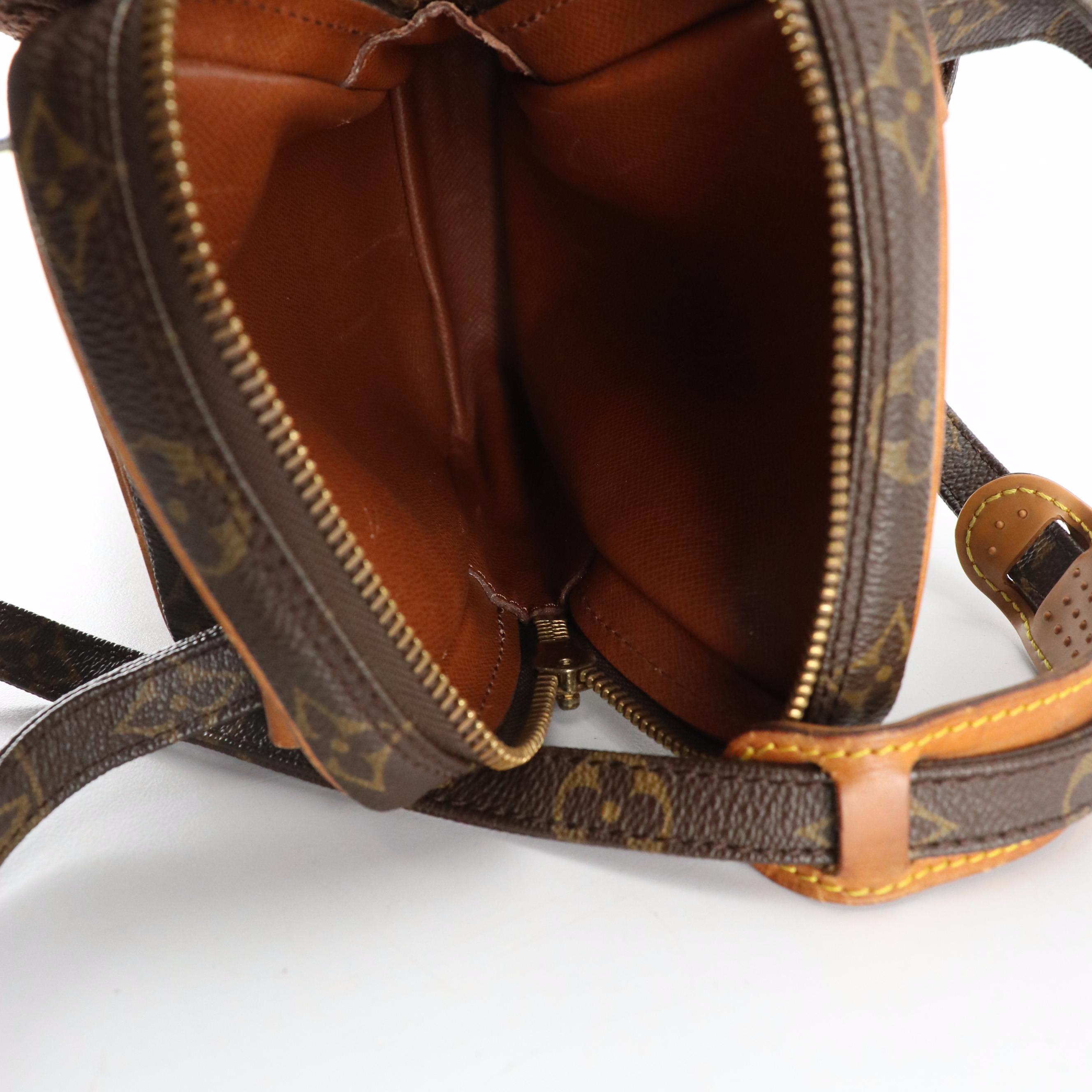 Louis Vuitton Amazone Crossbody Bag in Monogram Canvas and Vachetta Leather