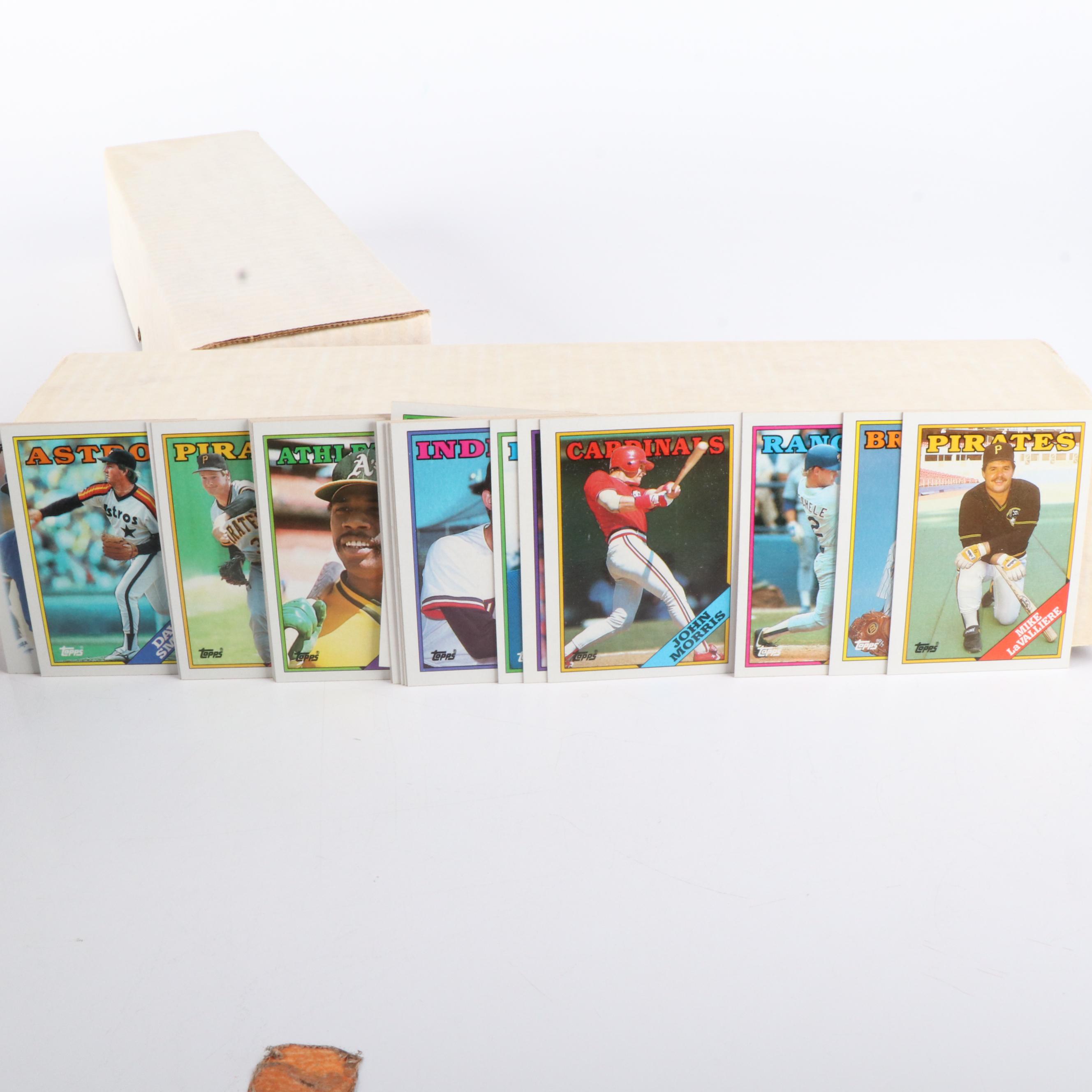 Large Group of Baseball Cards Including Complete Year Sets, 1980s and 1990s