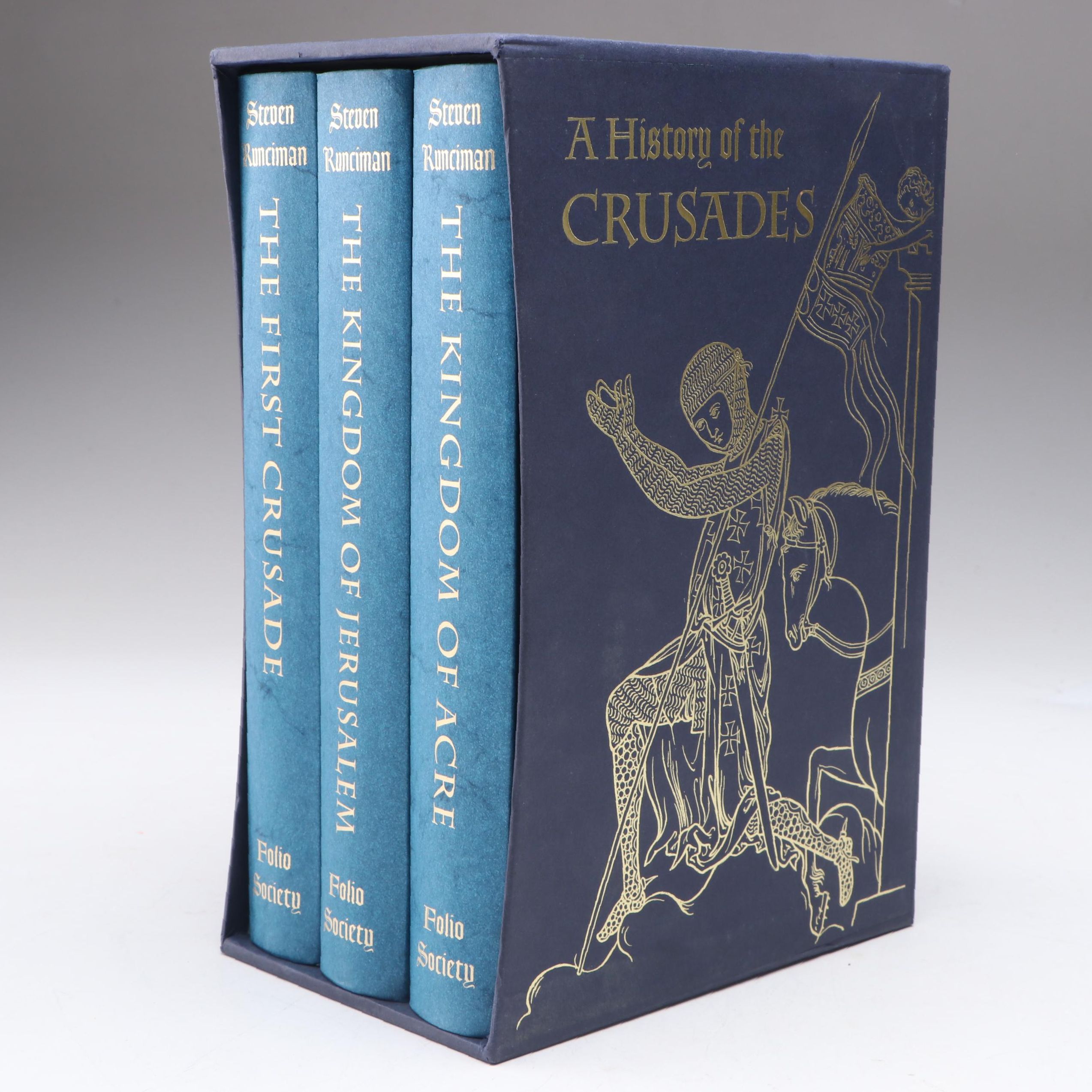 Folio Society "A History of the Crusades" Box Set by Steven Runciman, 2003