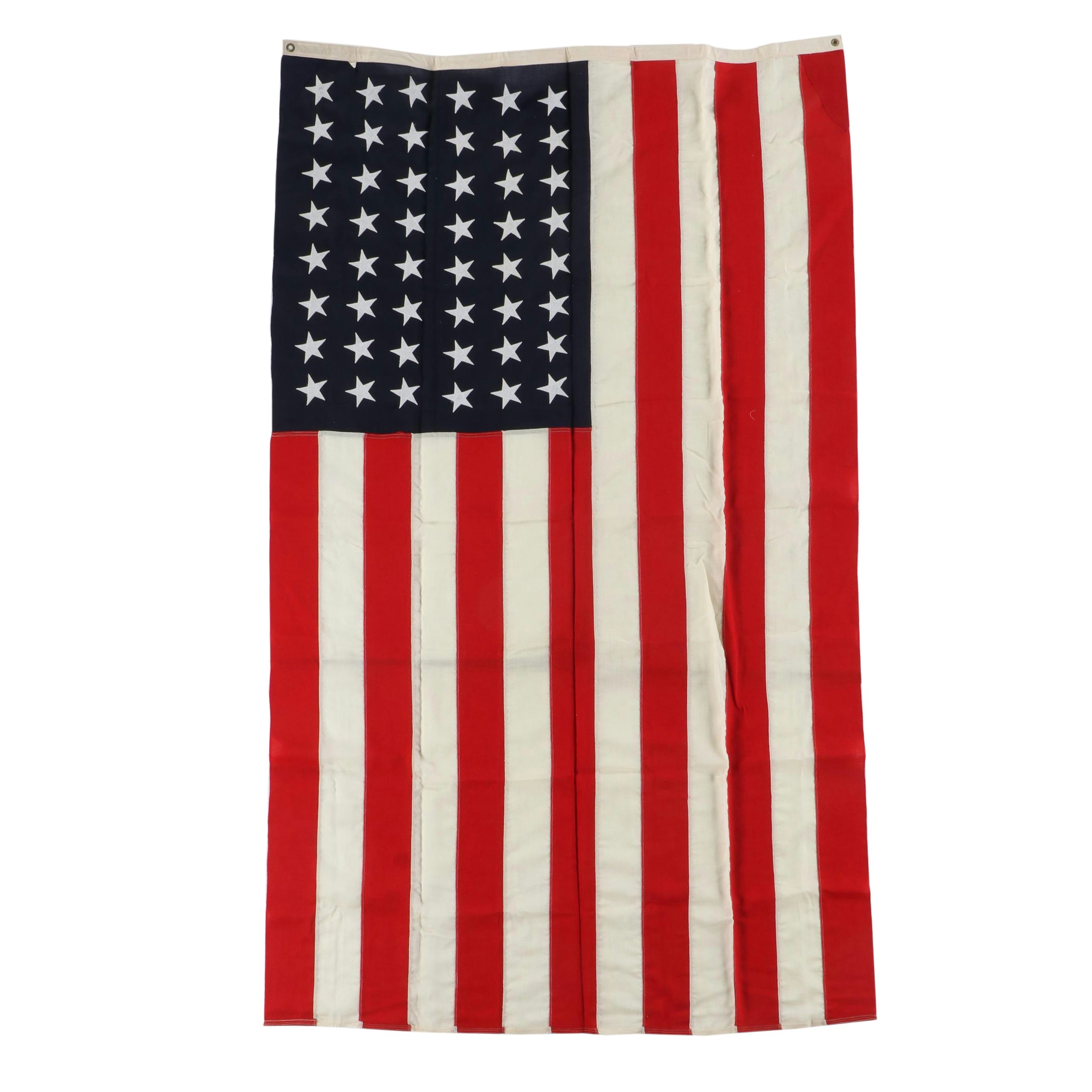 Annie 48-Star Cotton Bunting American Flag