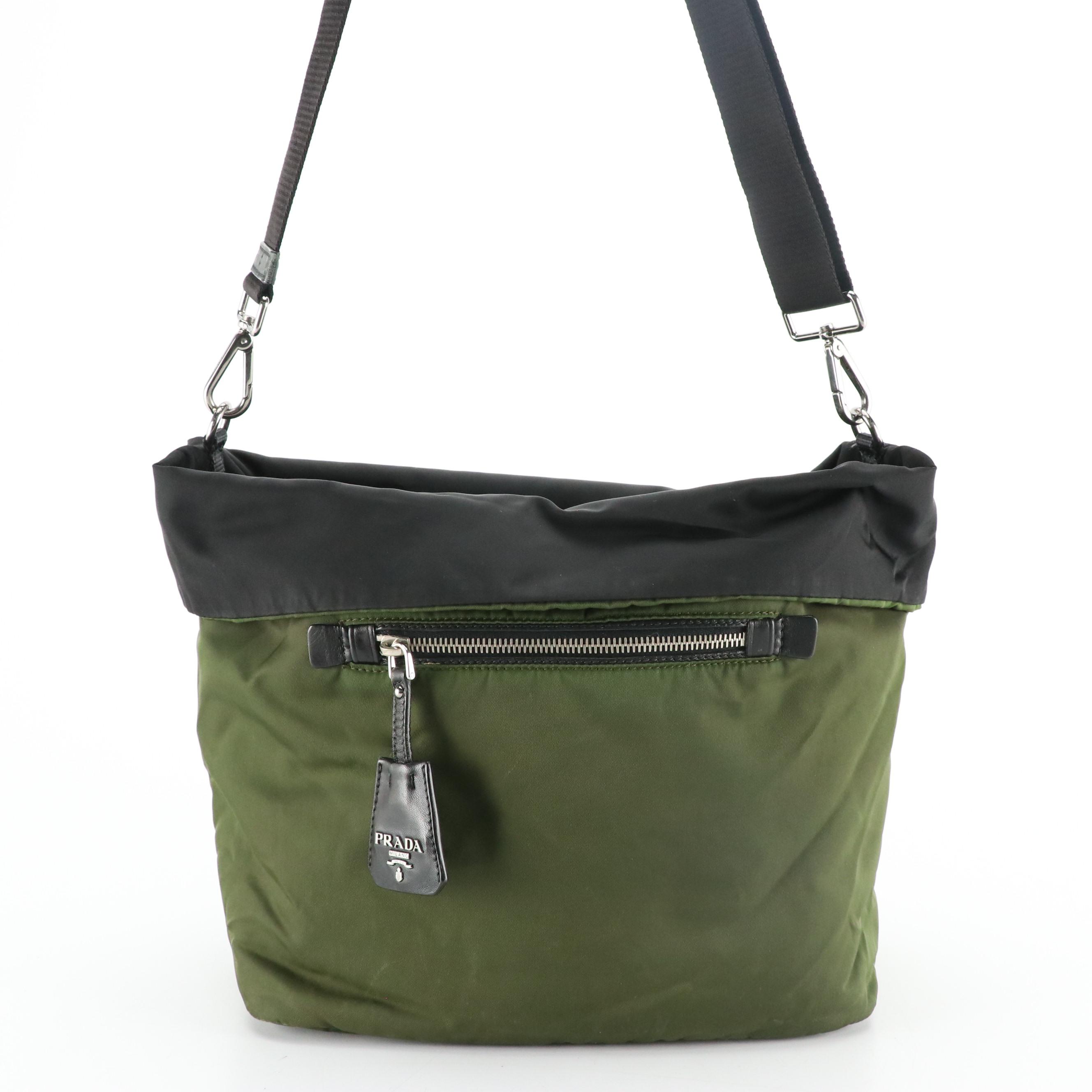 Prada Reversible Tessuto Nylon Two-Way Bag