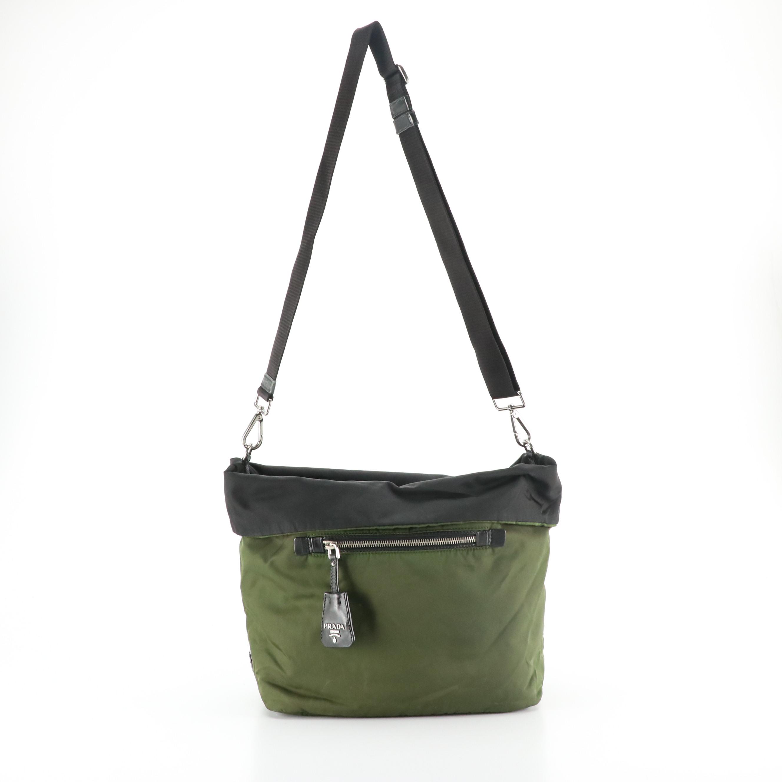Prada Reversible Tessuto Nylon Two-Way Bag