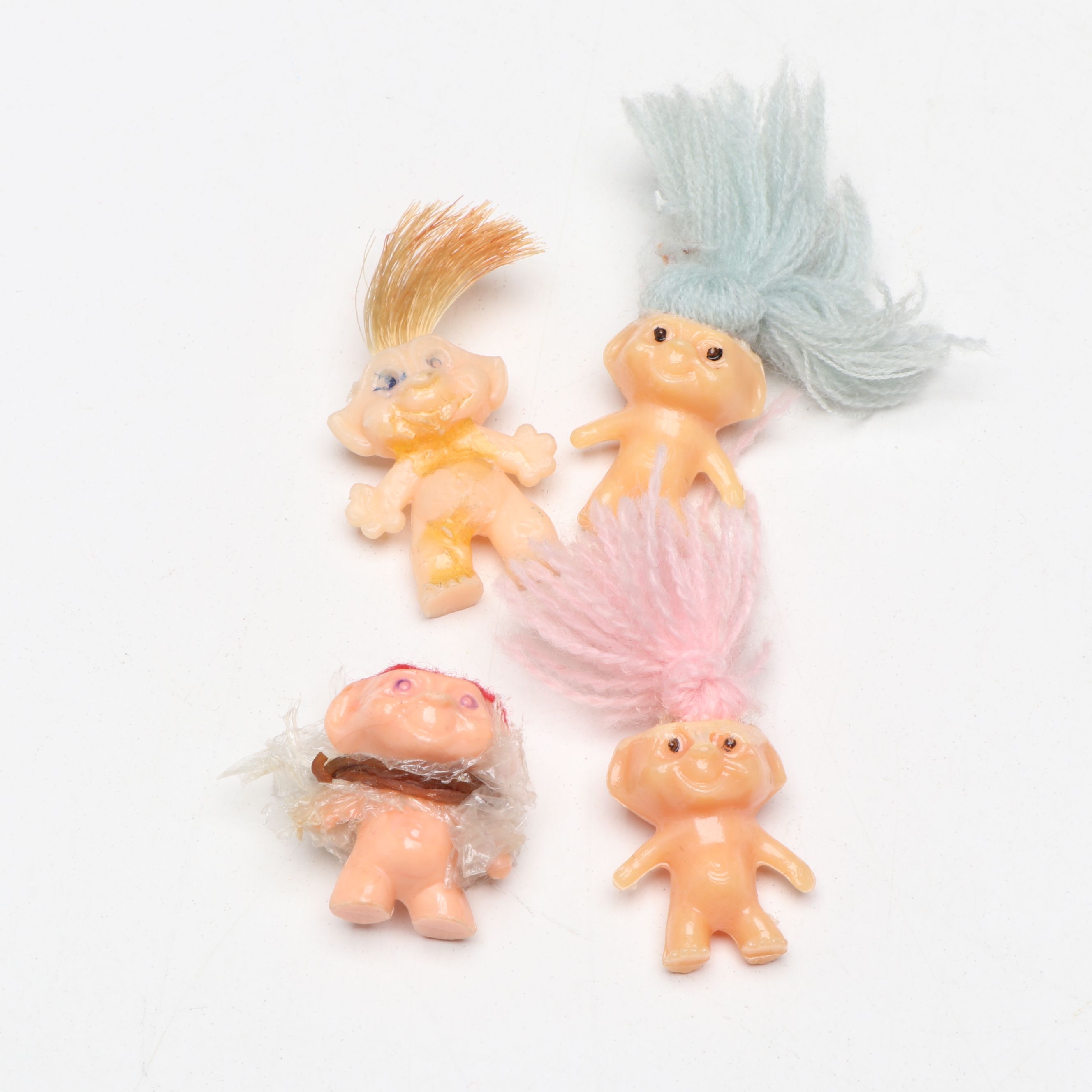 Ideal Toy Corp. "Wishnik" Troll Doll with Clothes
